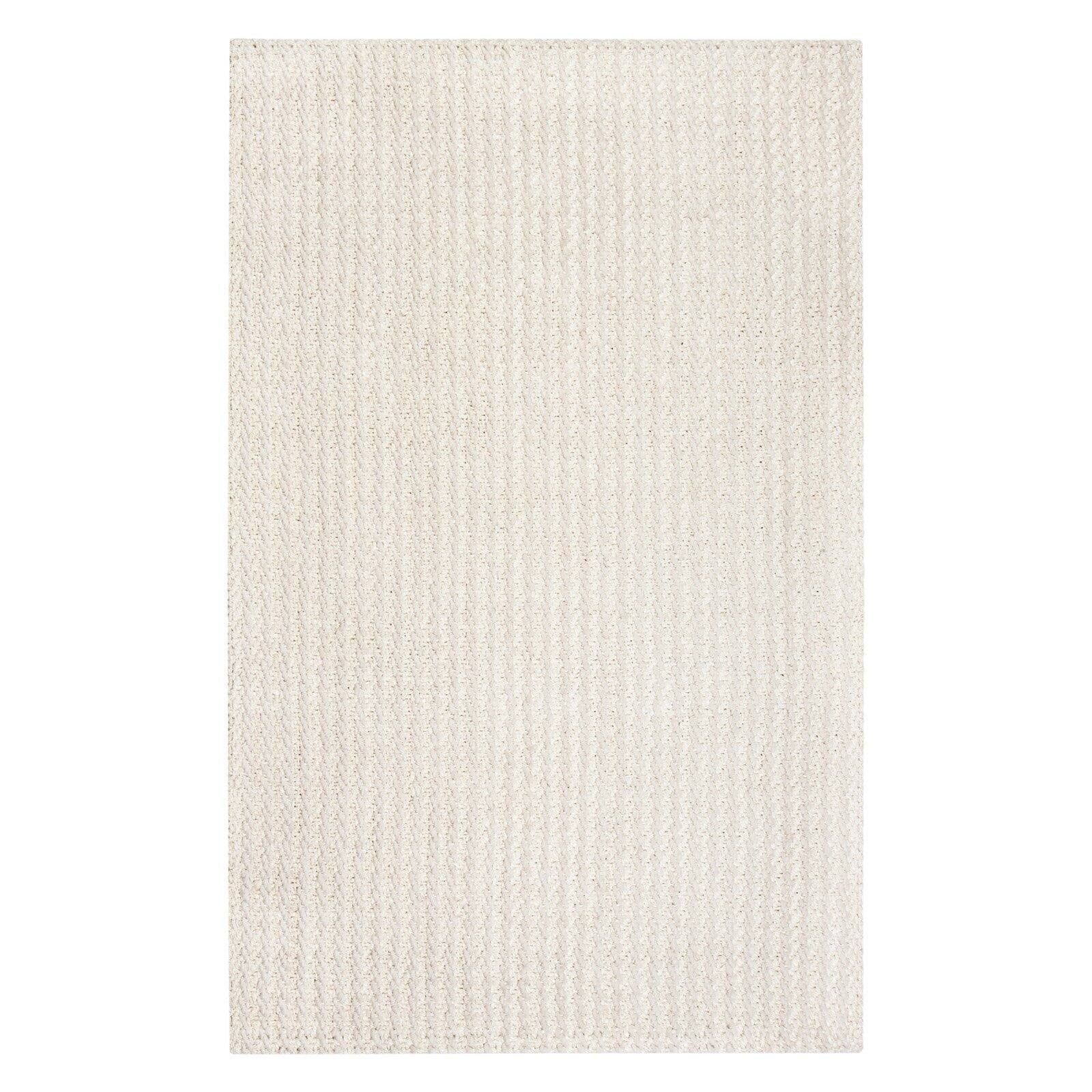 Freya 5' x 8' Off-White Jute Blend Area Rug