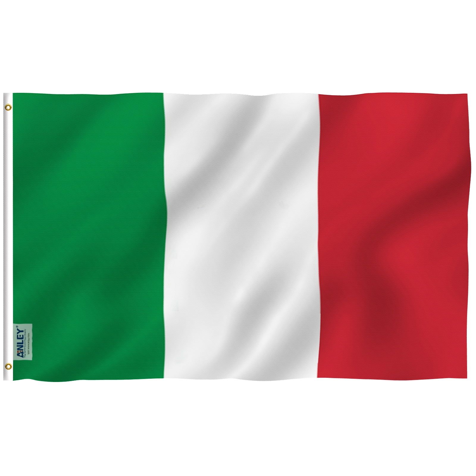 Fly Breeze 3x5 Foot Italian Flag with Brass Grommets