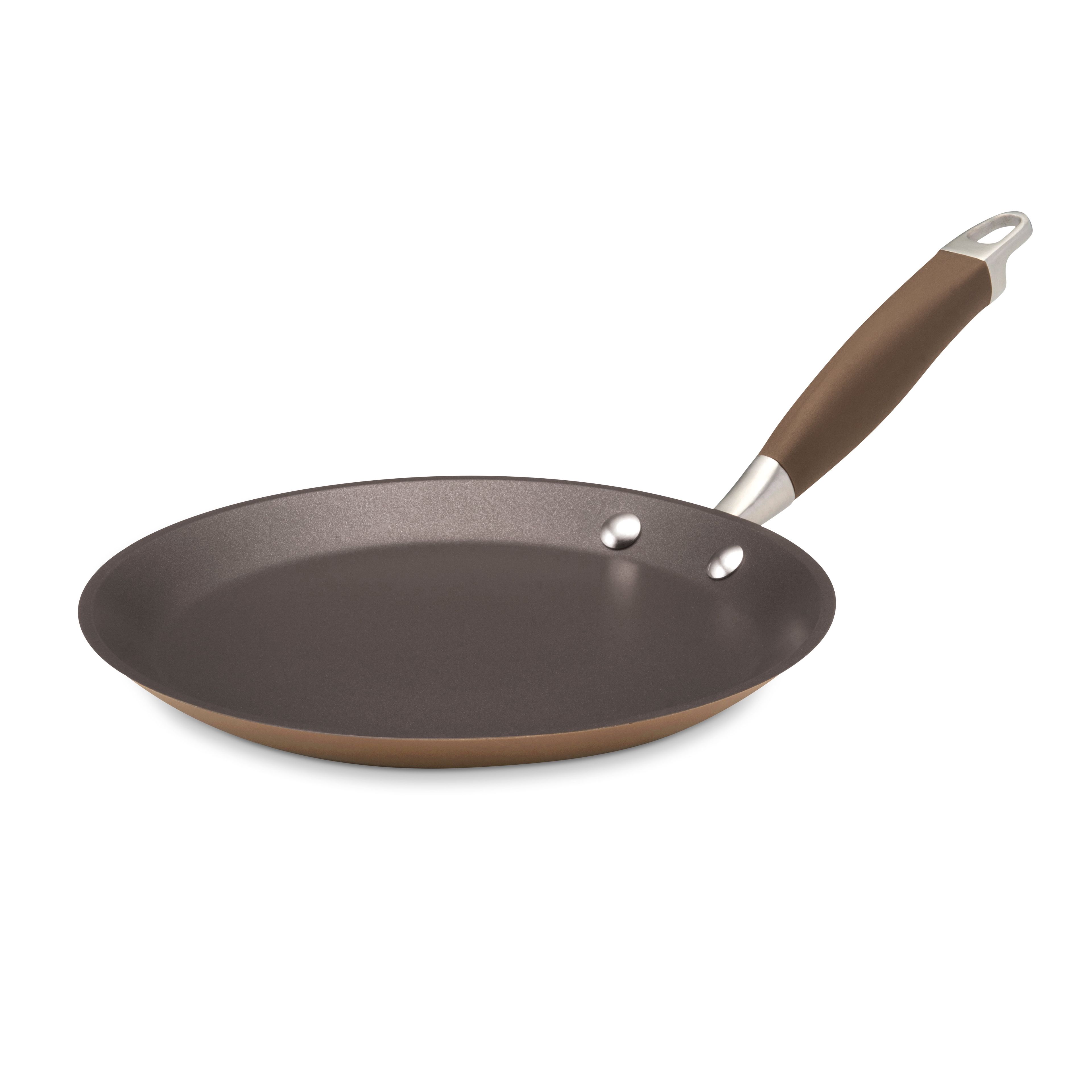 Bronze Hard-Anodized Nonstick 9.5" Crepe Pan