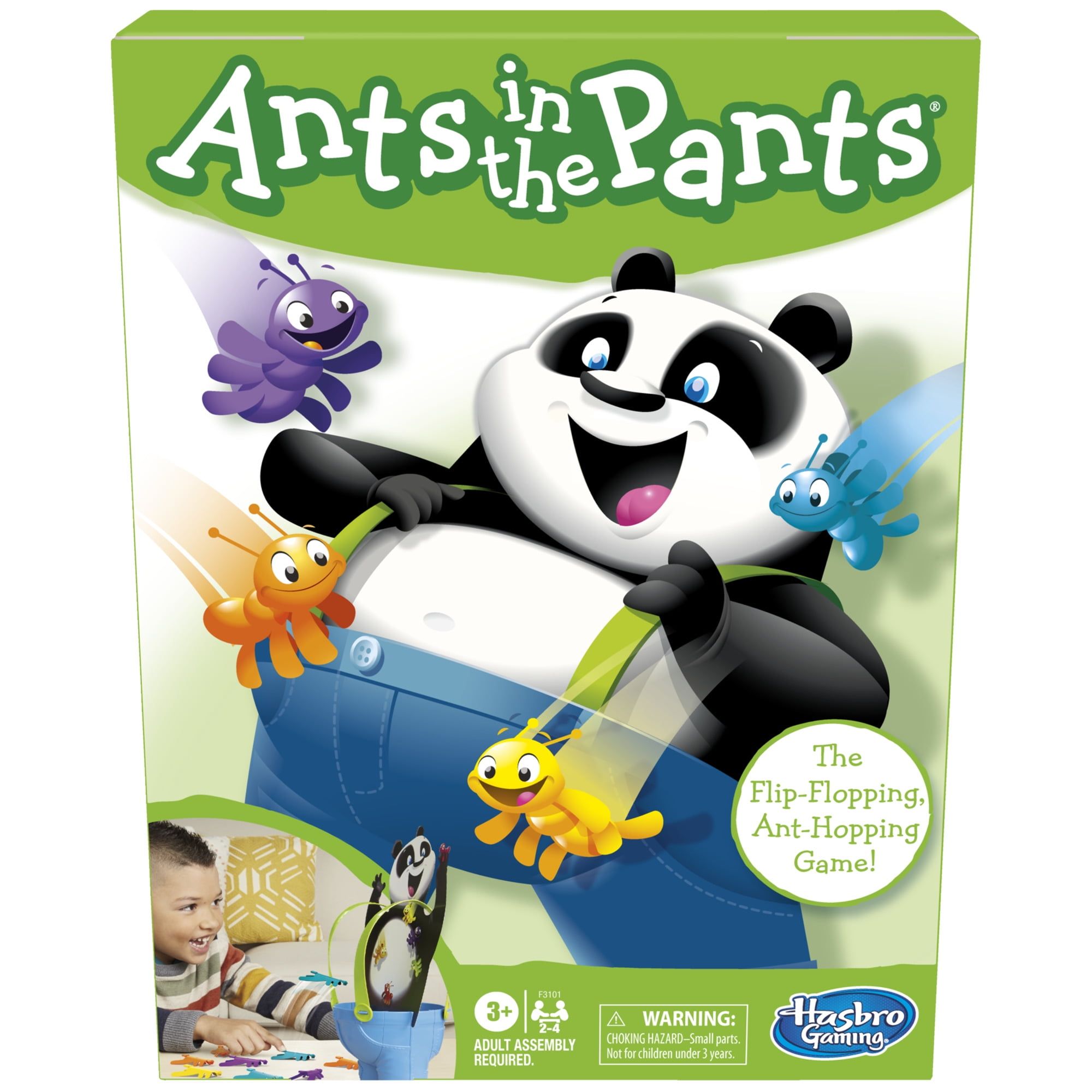 Ants in the Pants Flip-Flopping Game for Kids Ages 3+