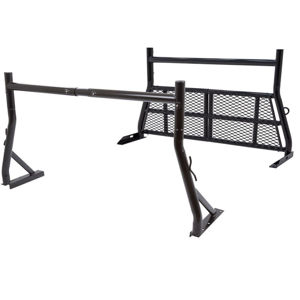 Adjustable Black Aluminum Pickup Truck Utility Rack with Headache Rack