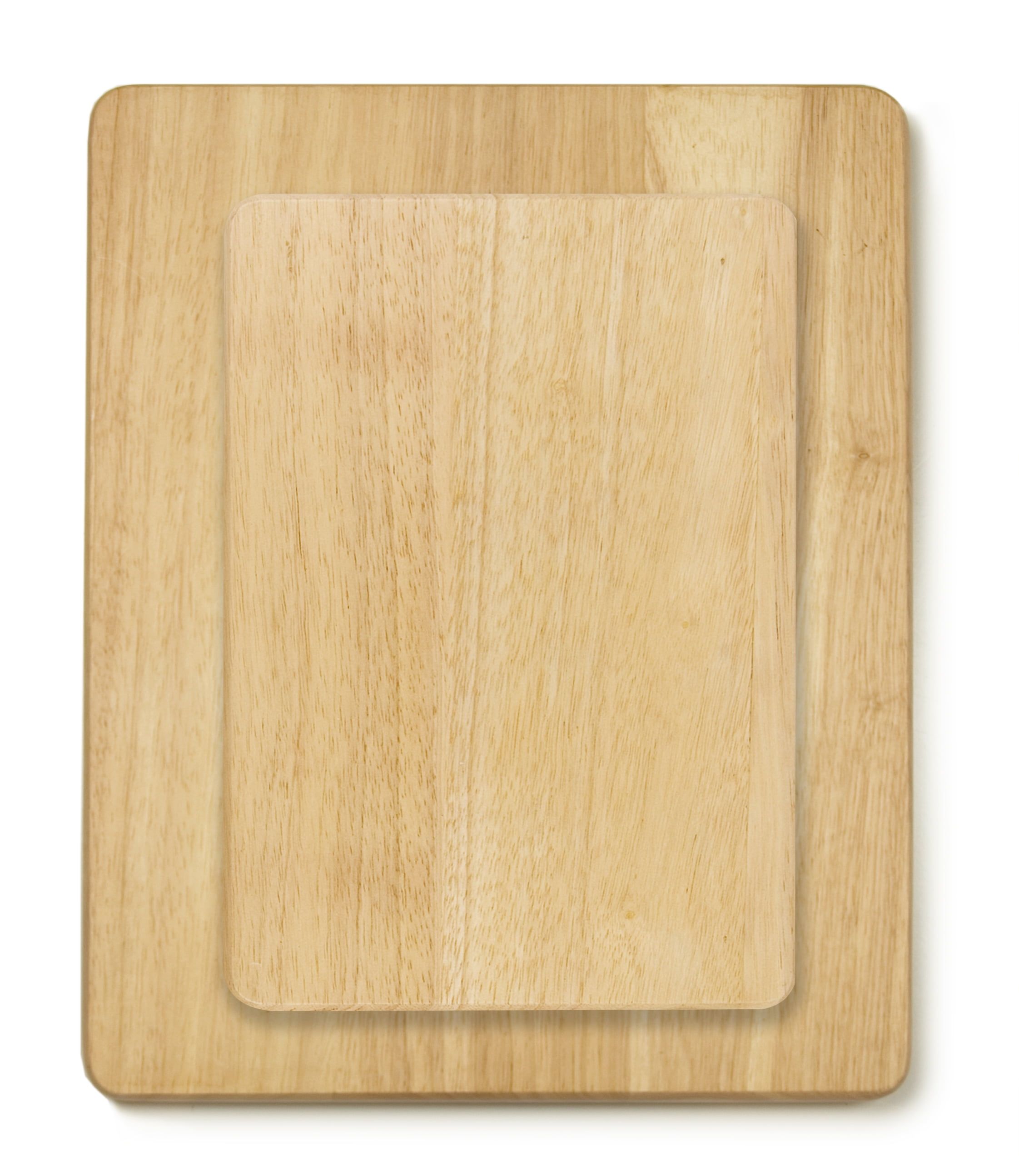 Beechwood Non-Slip Rectangular Cutting Boards Set