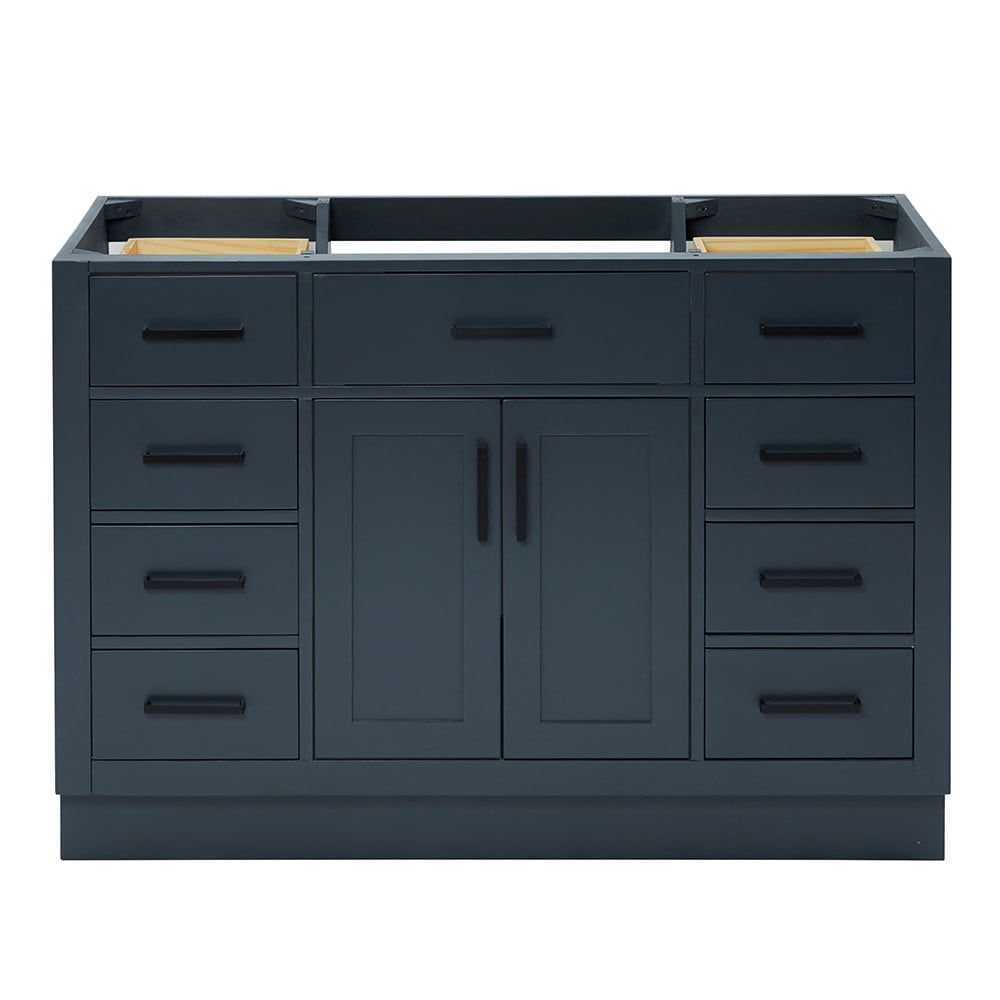 Midnight Blue 48'' Single Freestanding Bathroom Vanity Base