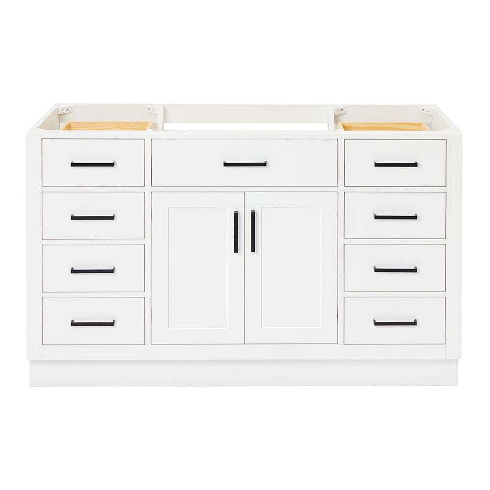 White 54'' Freestanding Single Bathroom Vanity Base