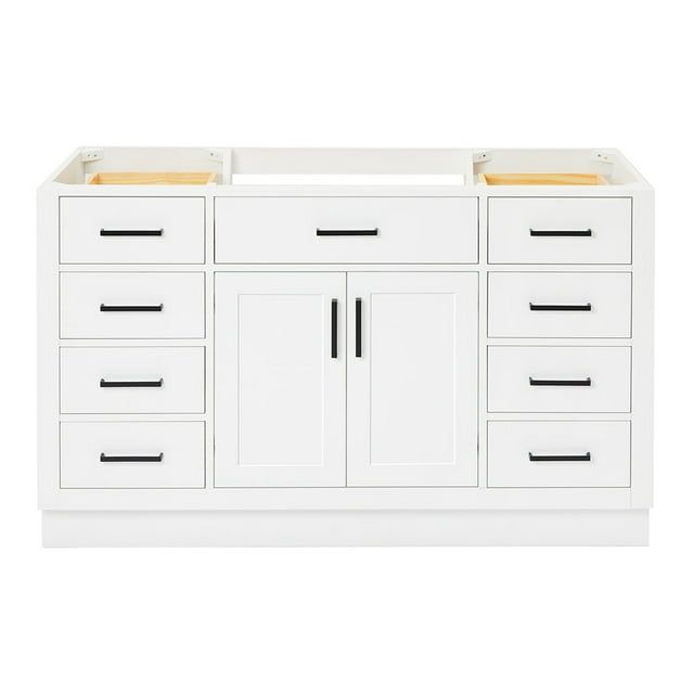 White 54'' Freestanding Single Bathroom Vanity Base