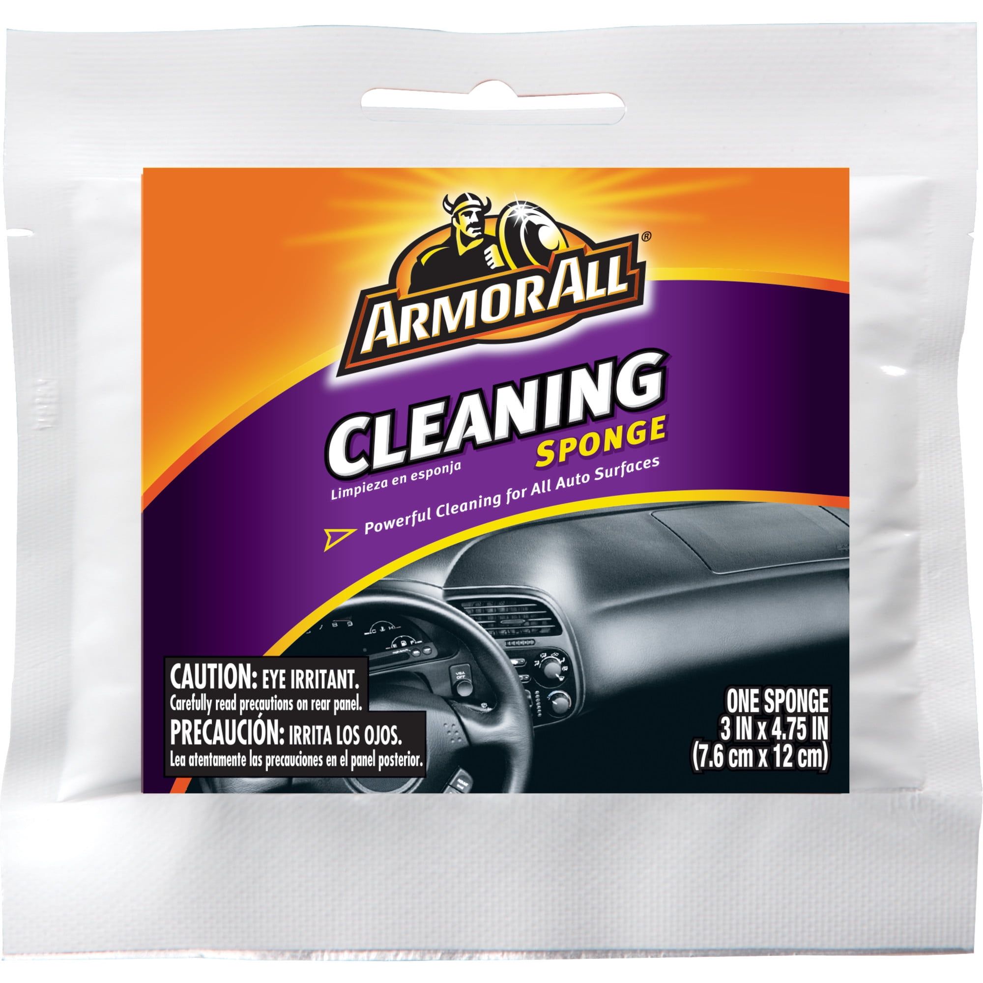 Armor All Multi-Purpose Cleaning Sponge for Auto Surfaces