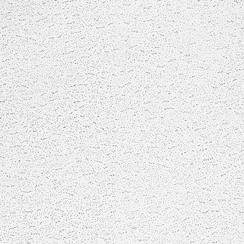 24x24 White Textured Acoustic Ceiling Tiles for Suspended Grids, 16-Pack