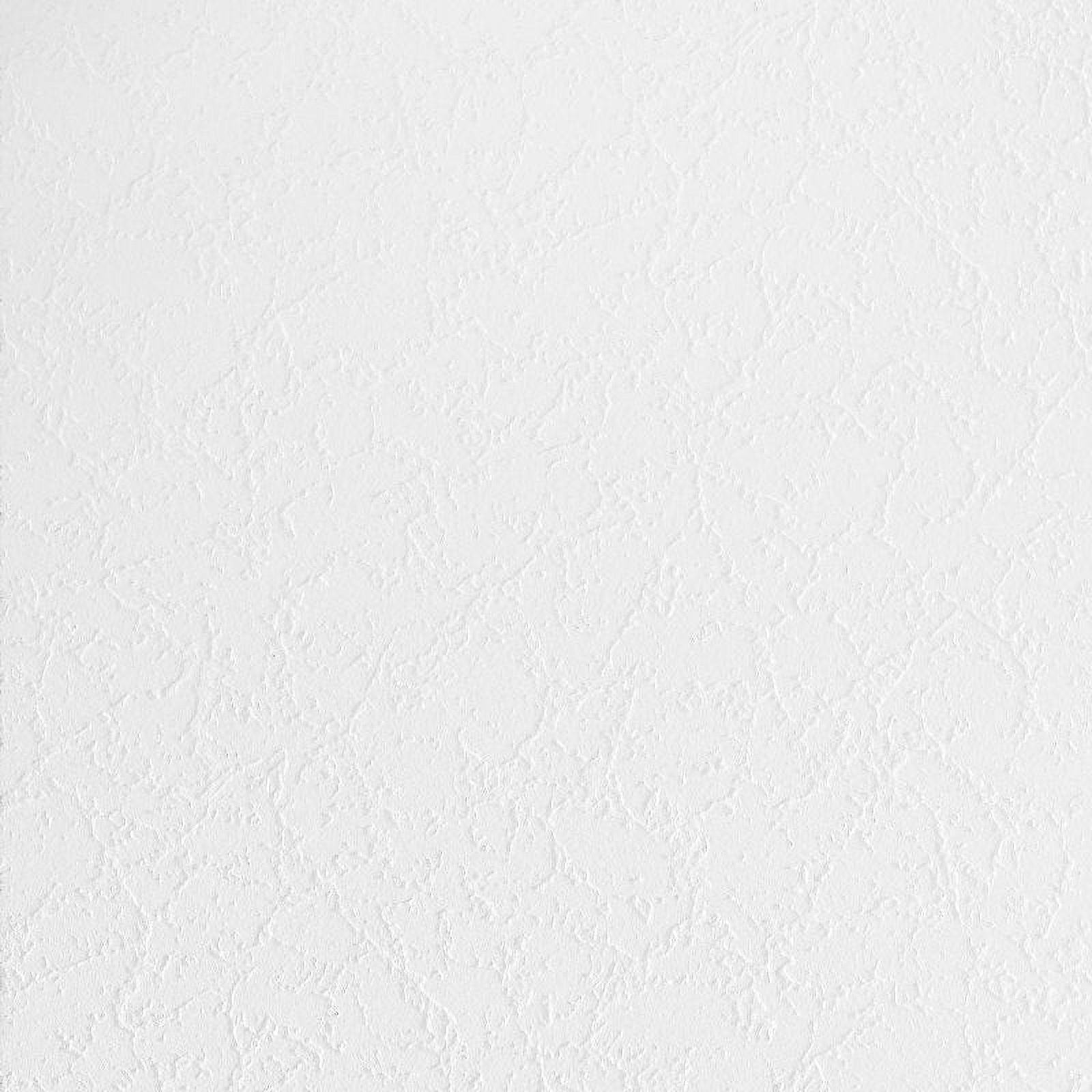 Grenoble White Textured Acoustic Ceiling Tiles, 24" x 48"