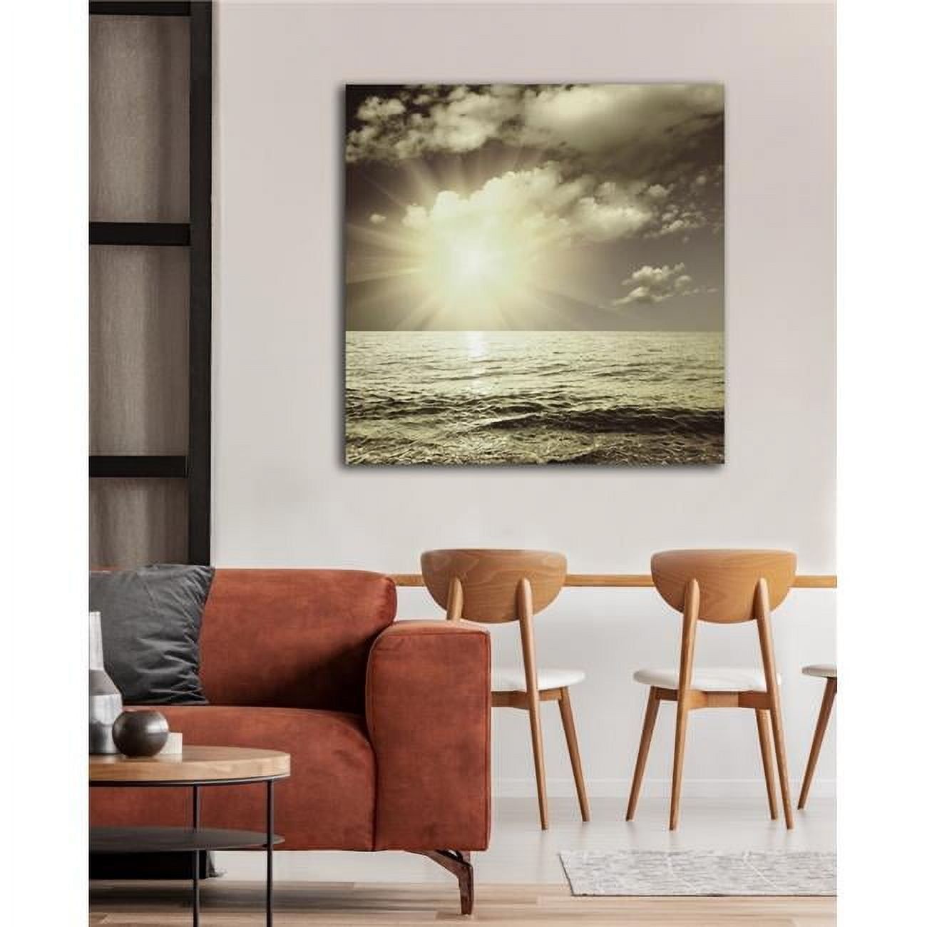 Golden Hour Photography 36'' x 36'' Framed Canvas Art