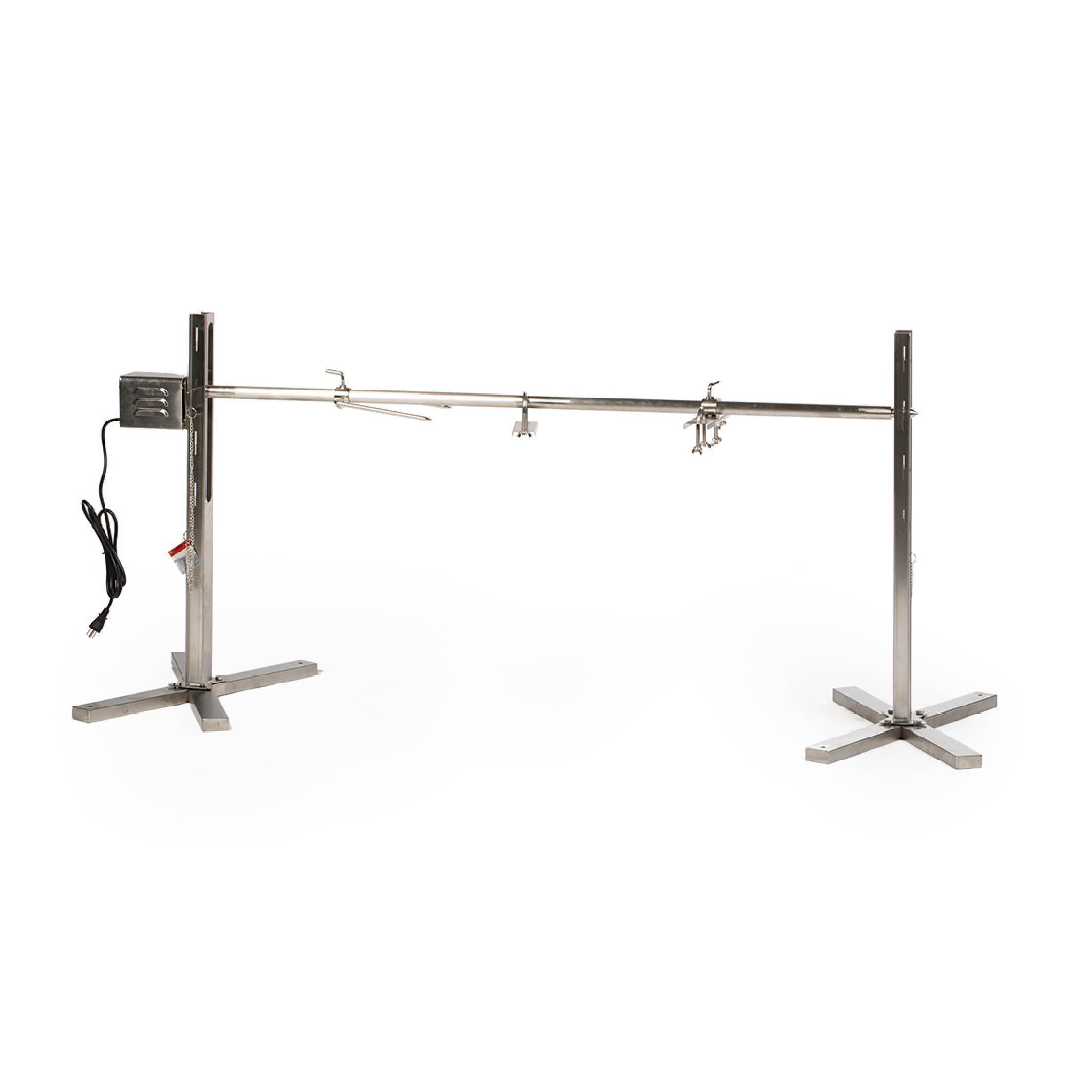 Stainless Steel Adjustable Tripod Rotisserie Roaster Stand