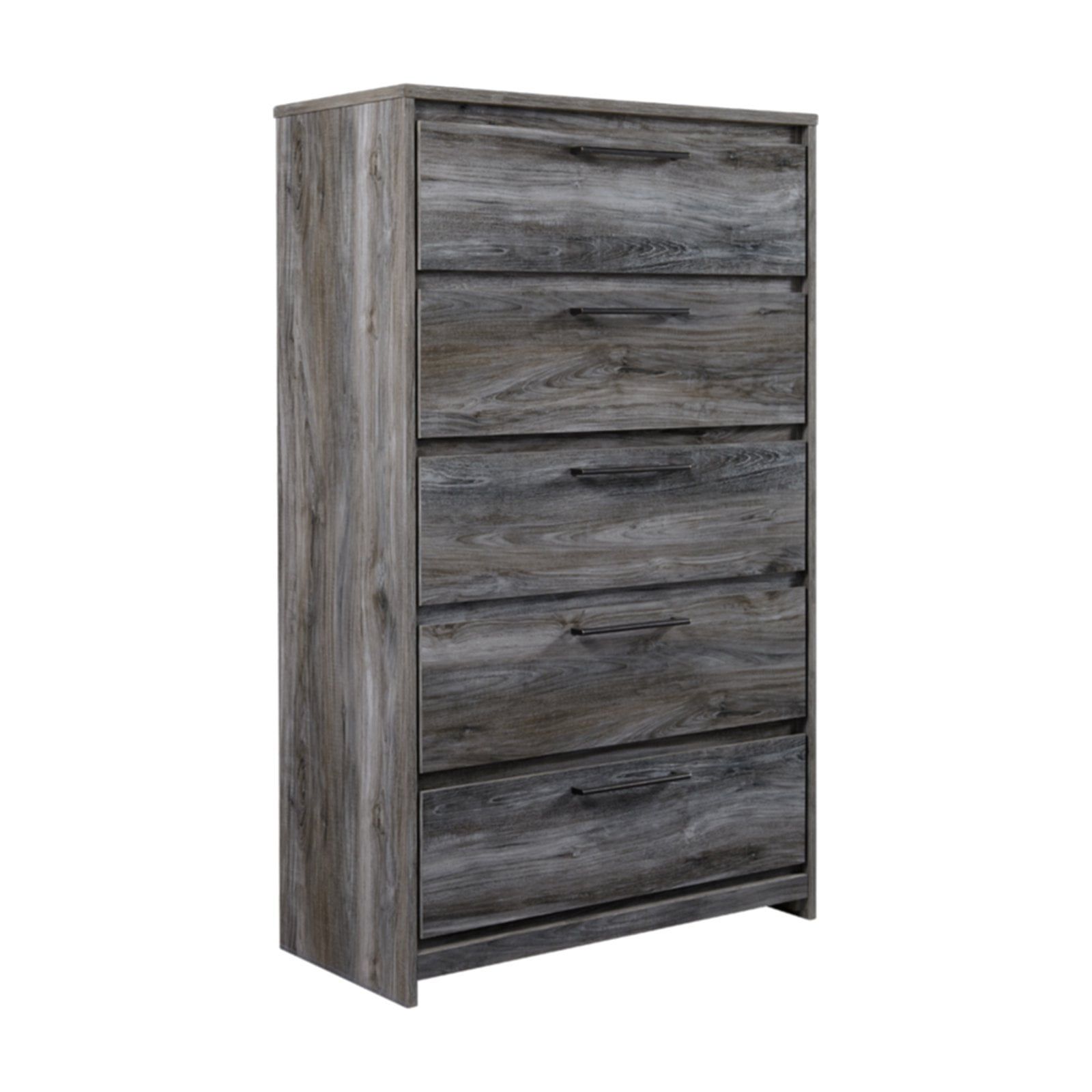 Coastal Gray 31" Engineered Wood 5-Drawer Chest