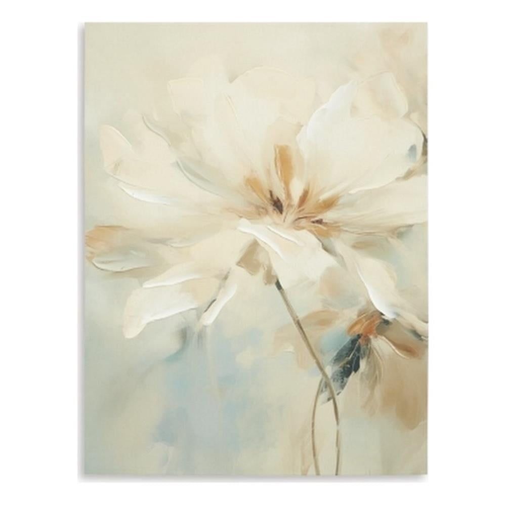 Camworth Botanical Abstract Hand-Painted Canvas Wall Art