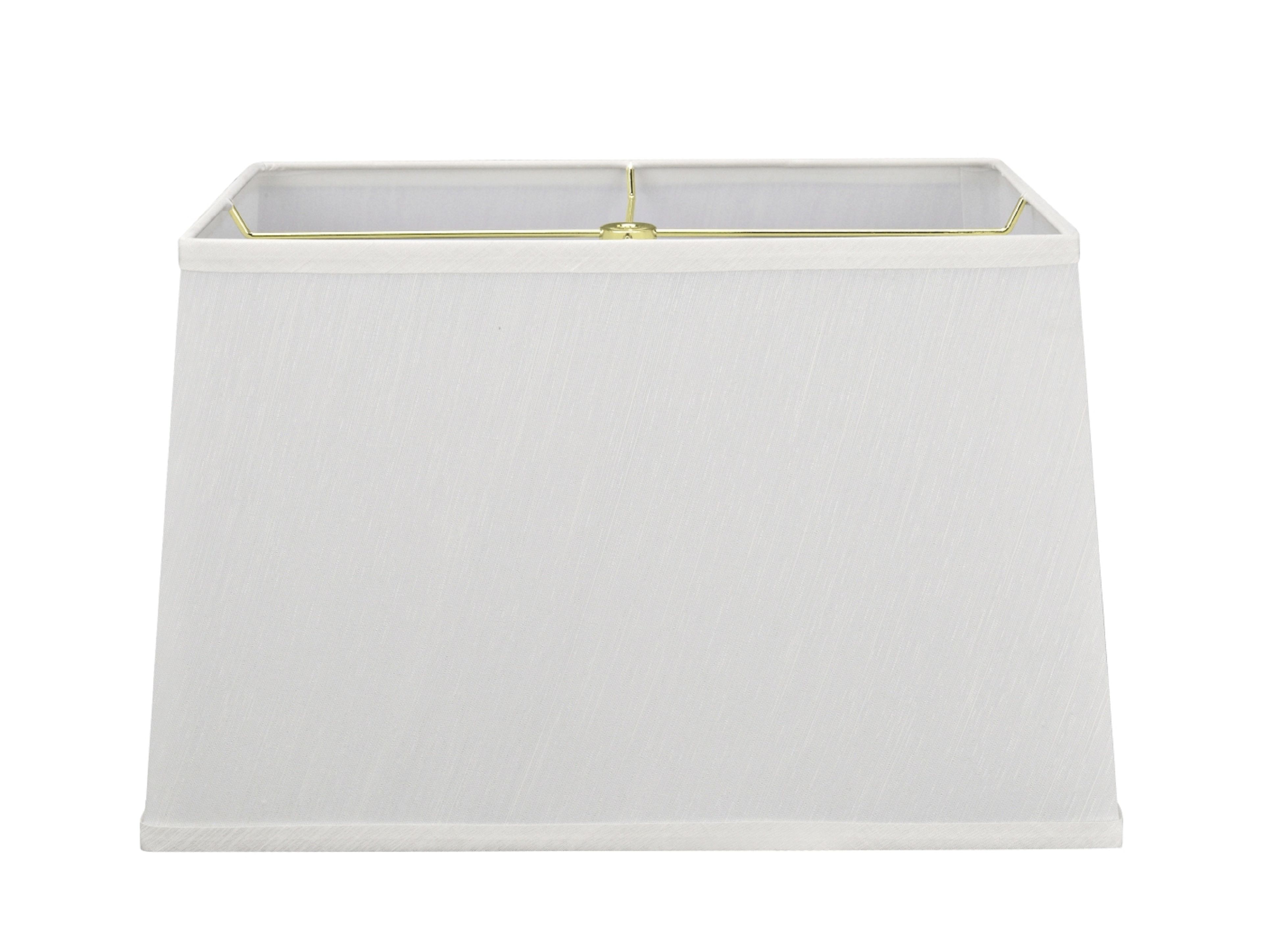 Eggshell Gauze Fabric Rectangular Lamp Shade 16''