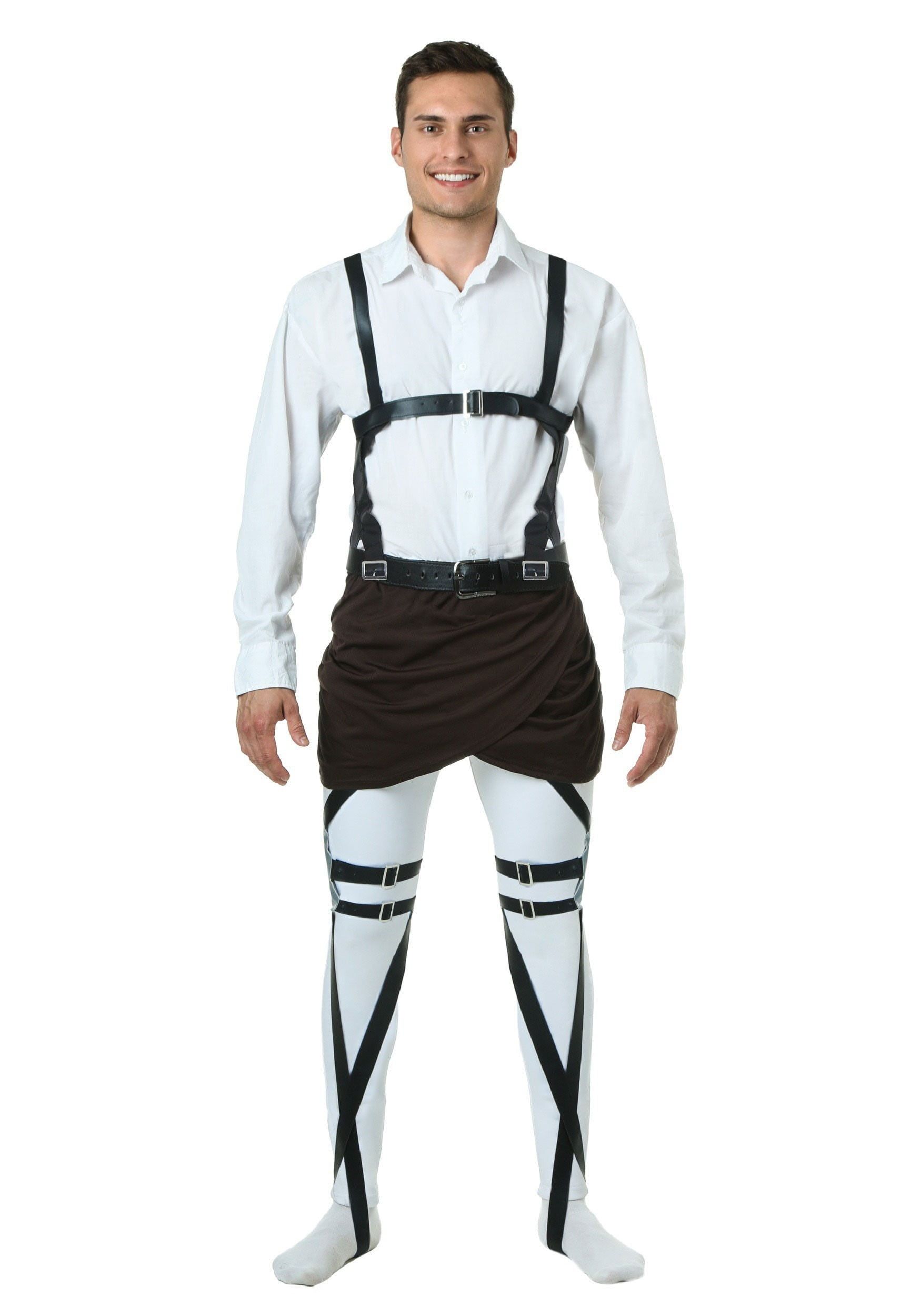 Attack on Titan Faux Leather Harness Costume