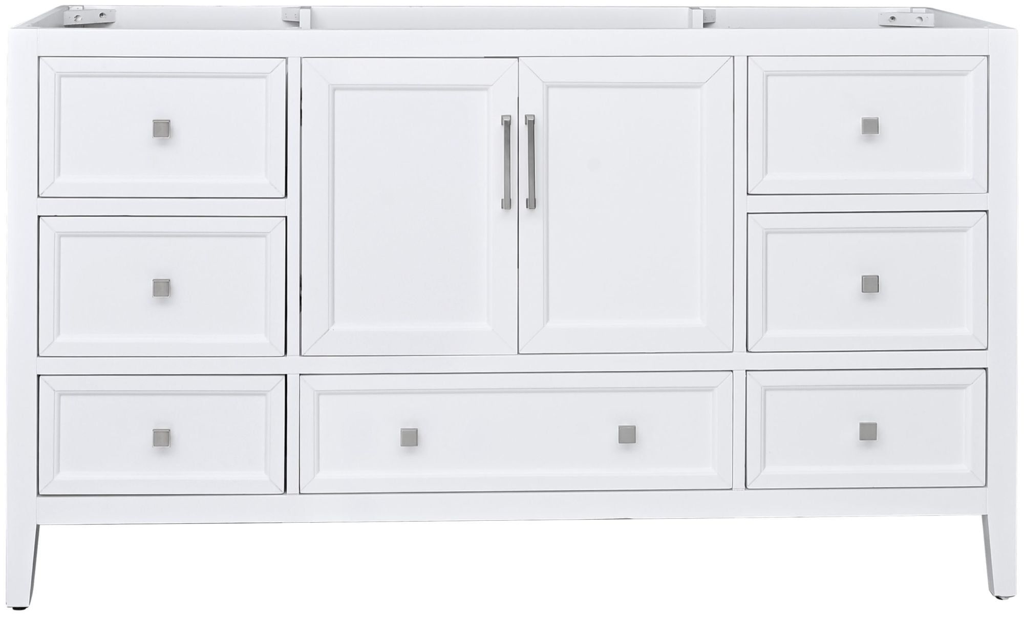 Everette 60'' White Single Freestanding Bathroom Vanity