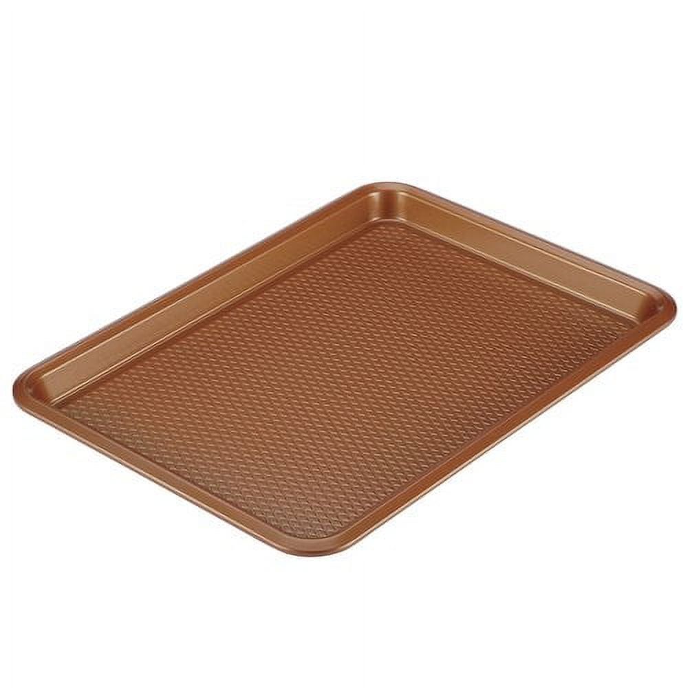 Copper Nonstick Steel Textured 10" x 15" Baking Sheet