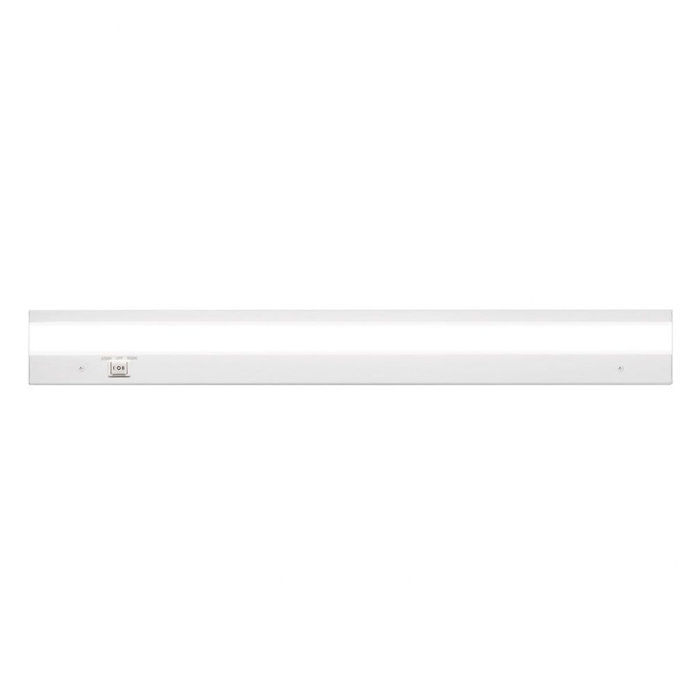 White Aluminum 24-Inch LED Light Bar with Dual Color Option