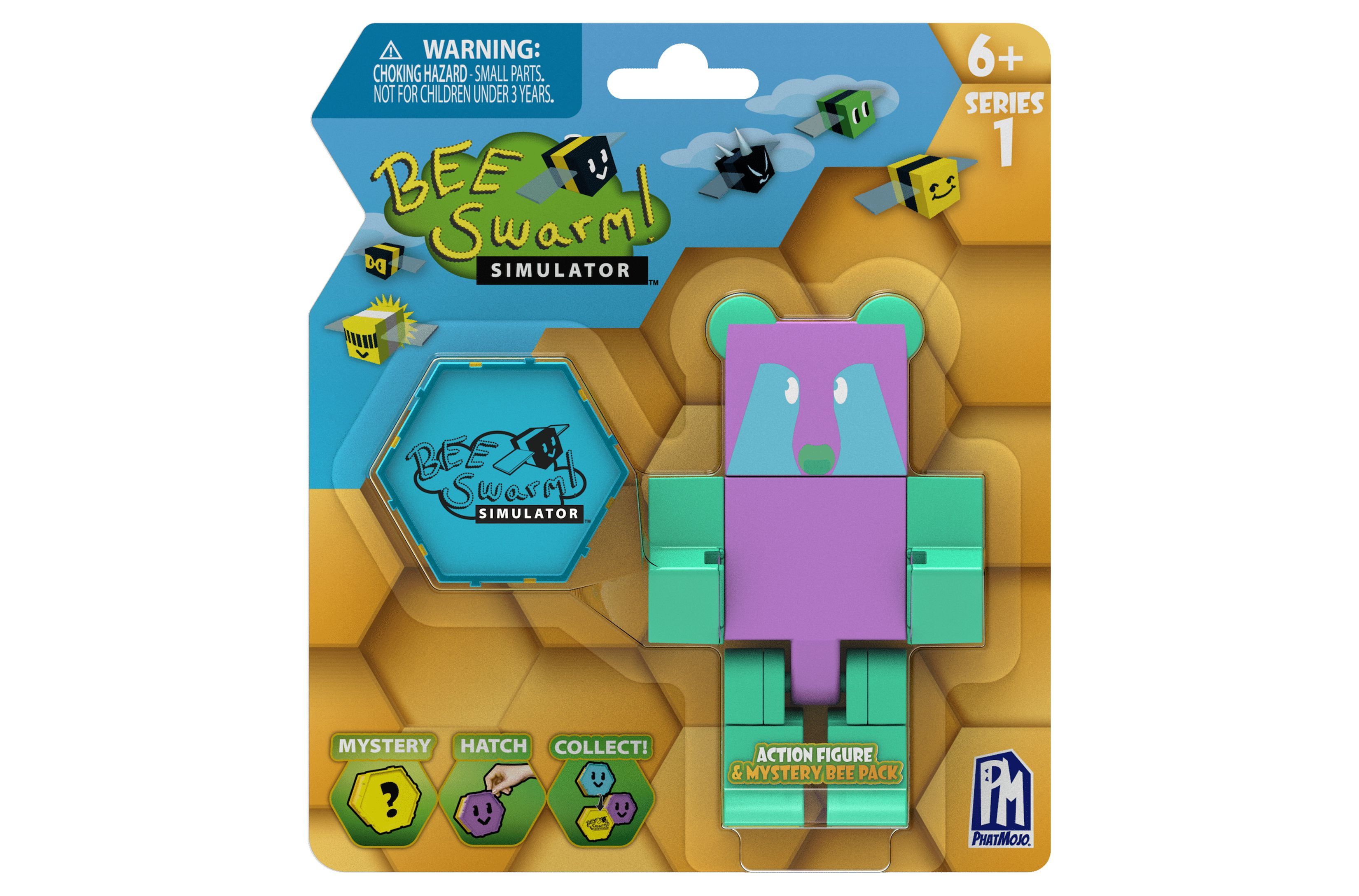 Bee Swarm Simulator Gummy Bear Action Figure Pack