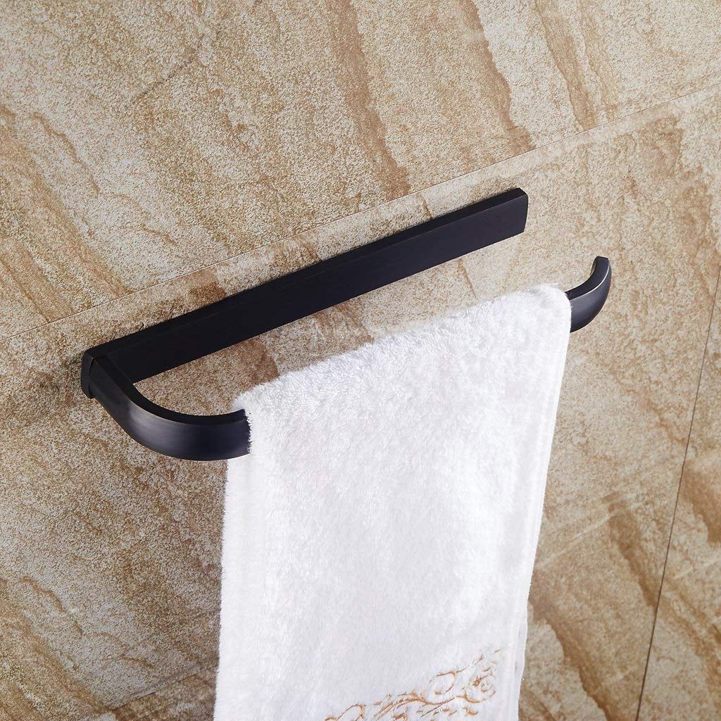 Oil Rubbed Bronze Wall Mounted Brass Towel Bar