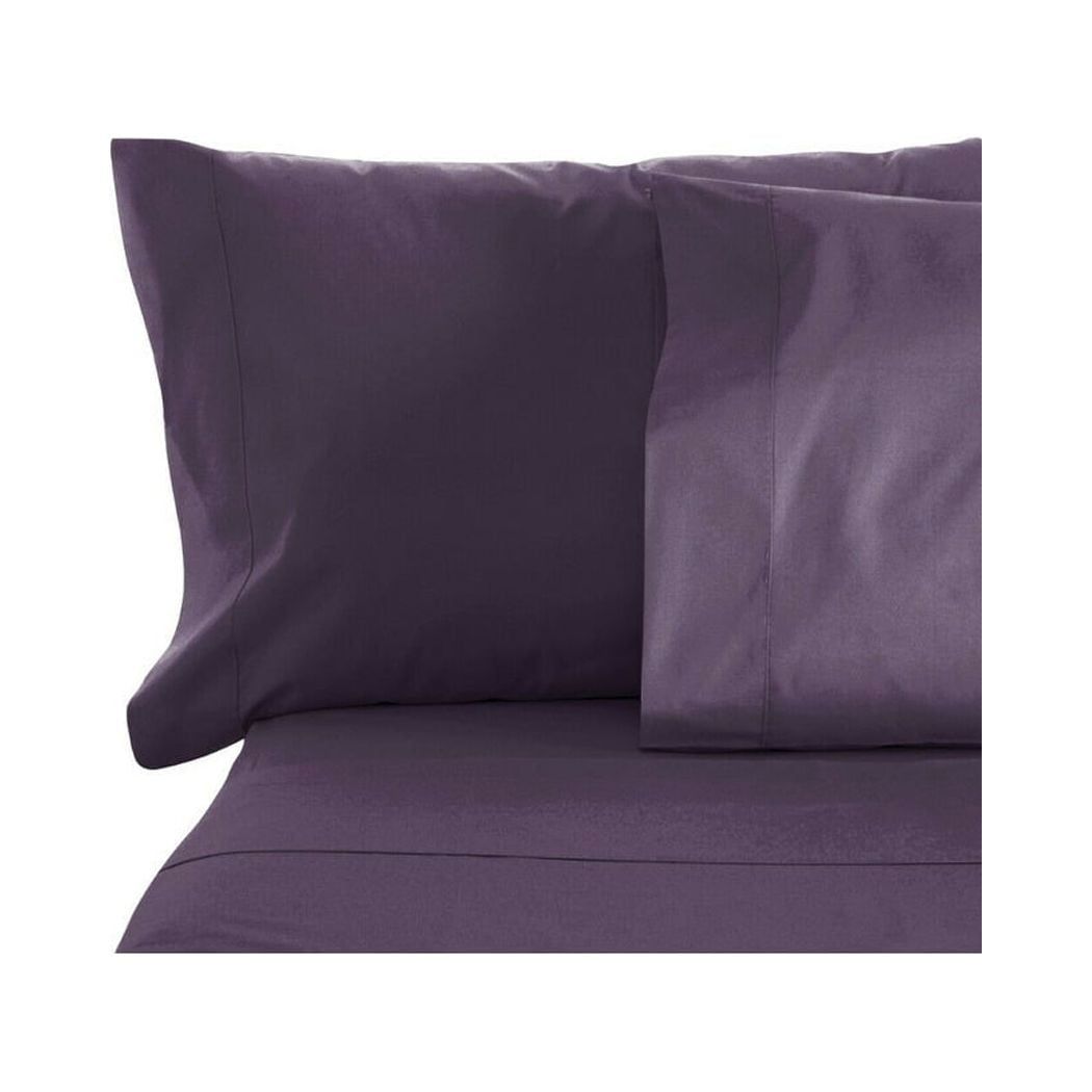 Eggplant Full Microfiber Deep Pocket 6-Piece Sheet Set