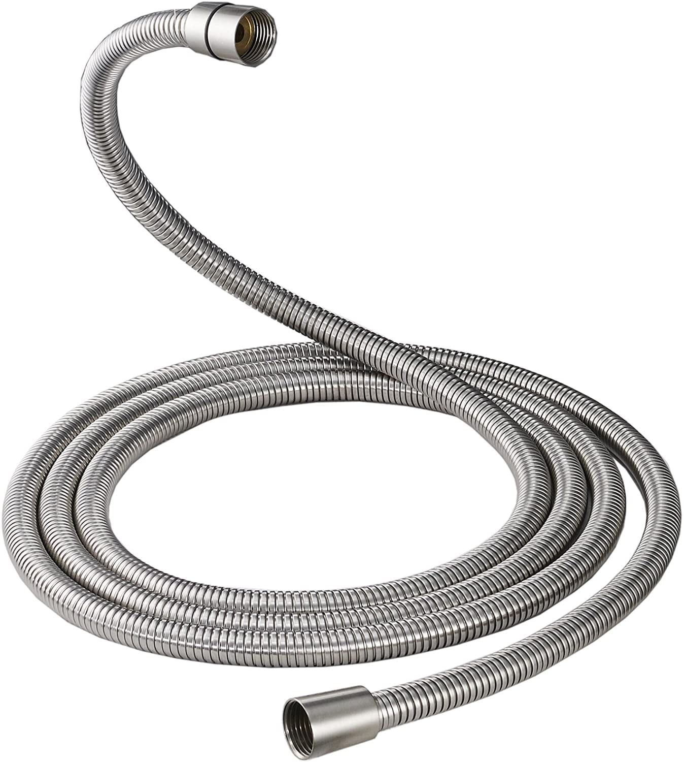 Extra Long Brushed Nickel Stainless Steel Shower Hose