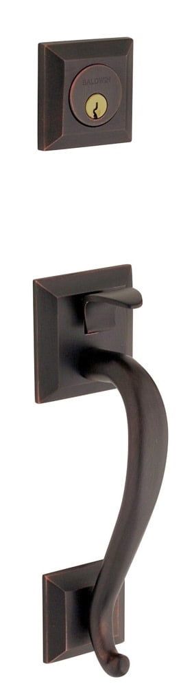 Small Oil Rubbed Bronze Classic Single Cylinder Handleset