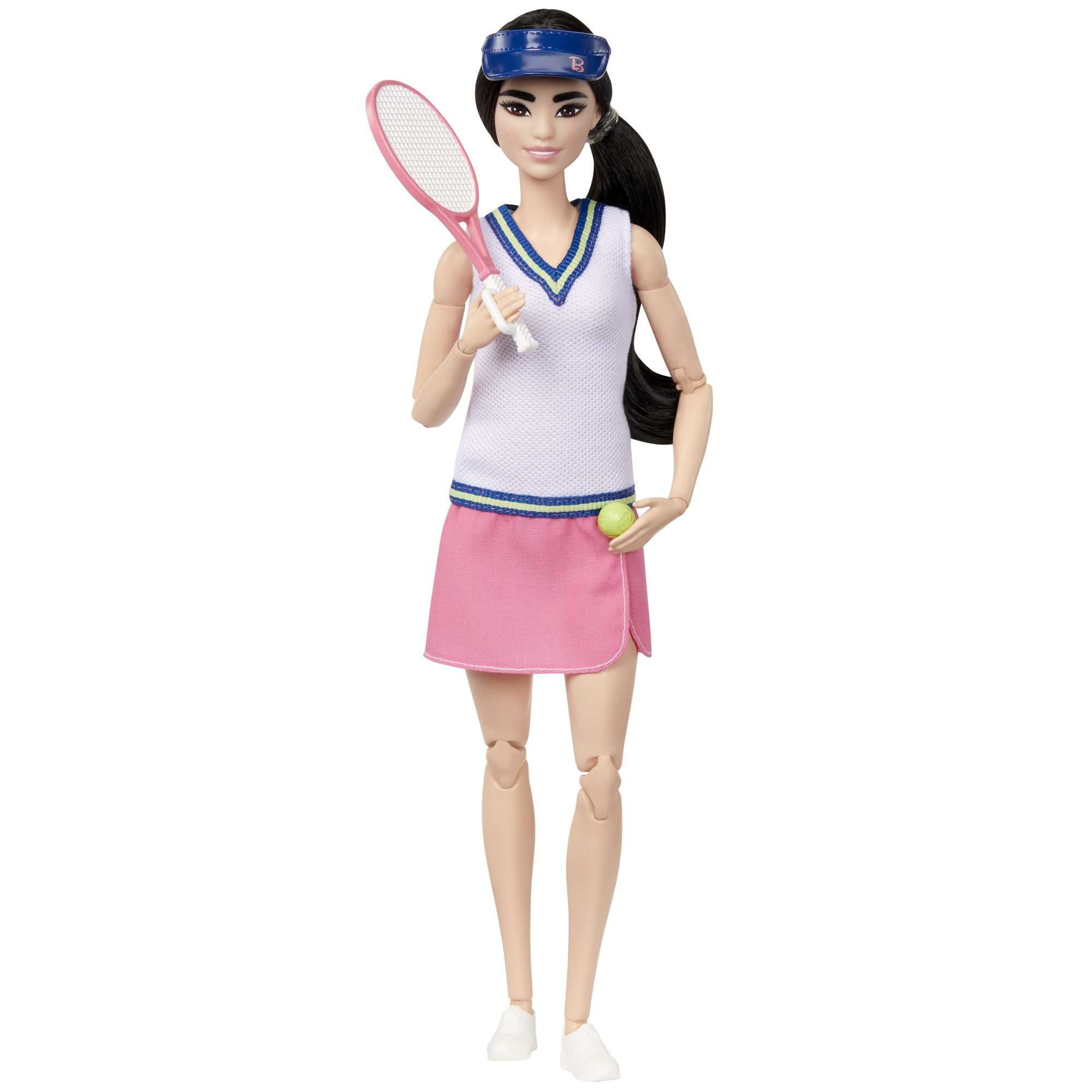 Barbie Made to Move Tennis Player Doll with Accessories