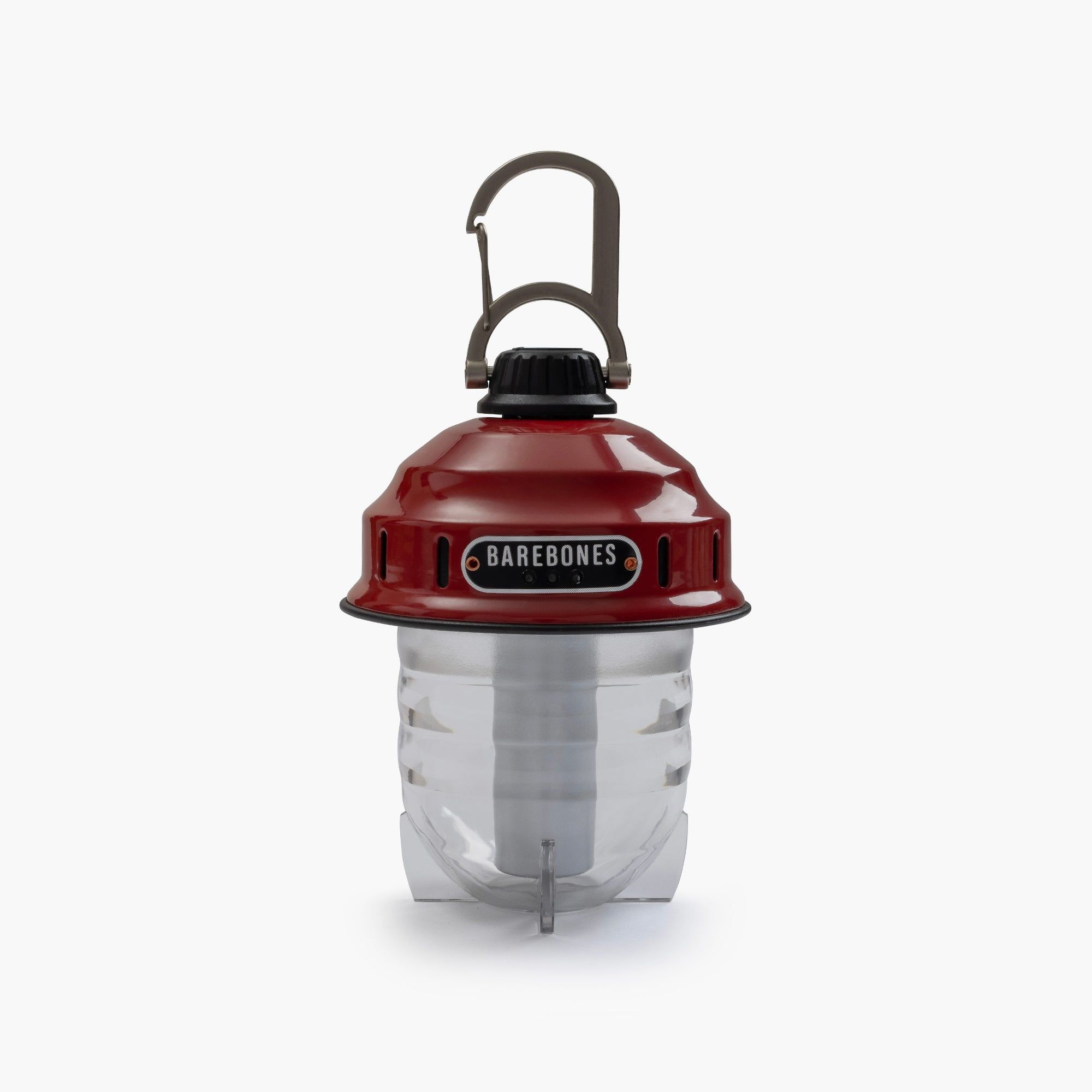 Vintage Red Beacon Rechargeable LED Camping Lantern