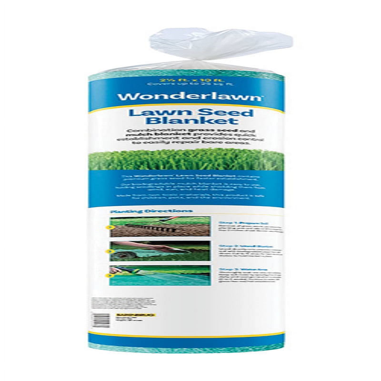 Wonderlawn Mixed Grass Seed Blanket for Partial Shade/Sun