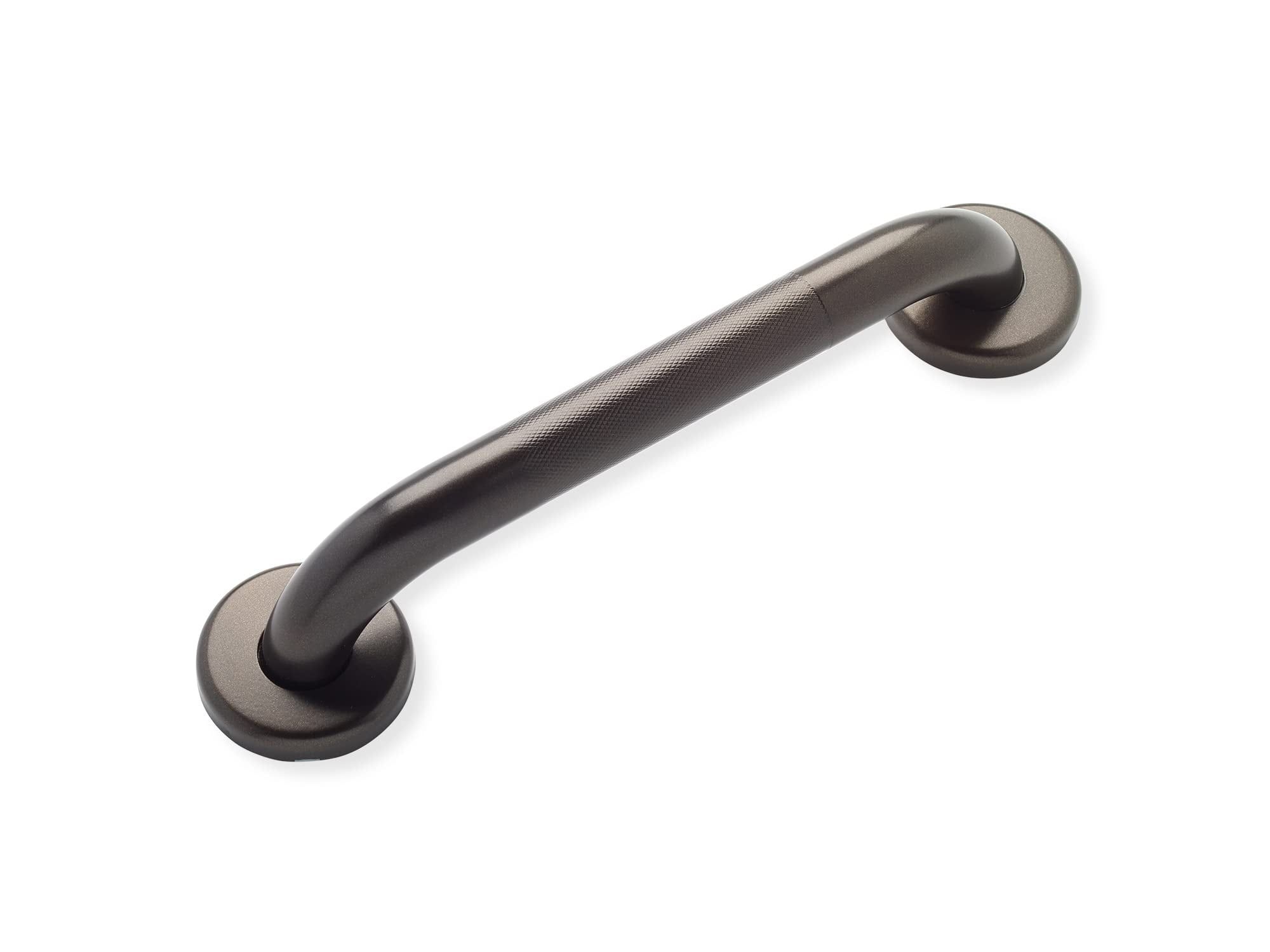 12" Old World Bronze Stainless Steel Bathroom Safety Grab Bar