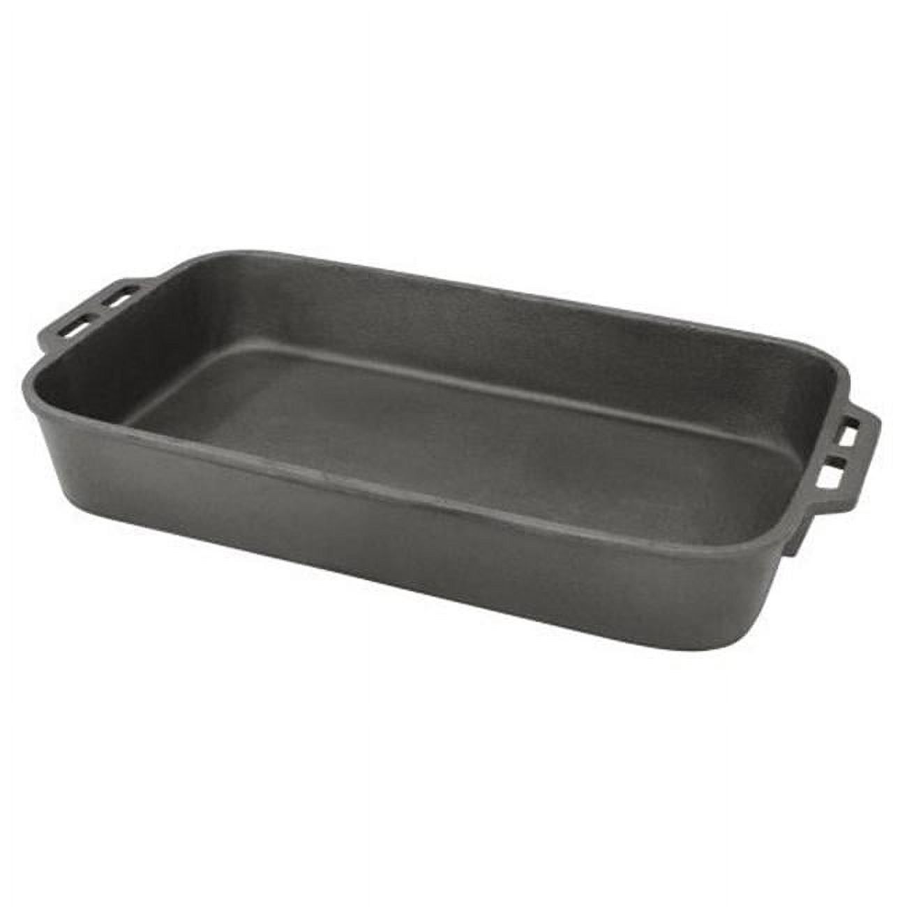 Bayou Classic Large Cast Iron Baking Pan with Handles