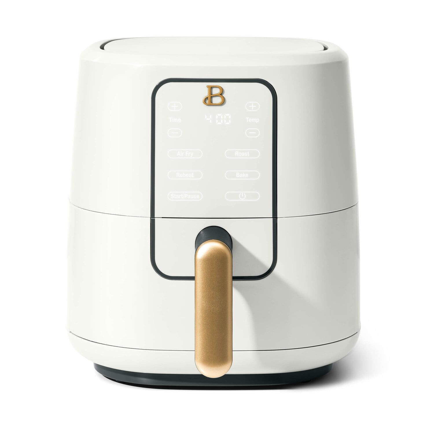 White Icing 3-Quart Digital Air Fryer with TurboCrisp Technology