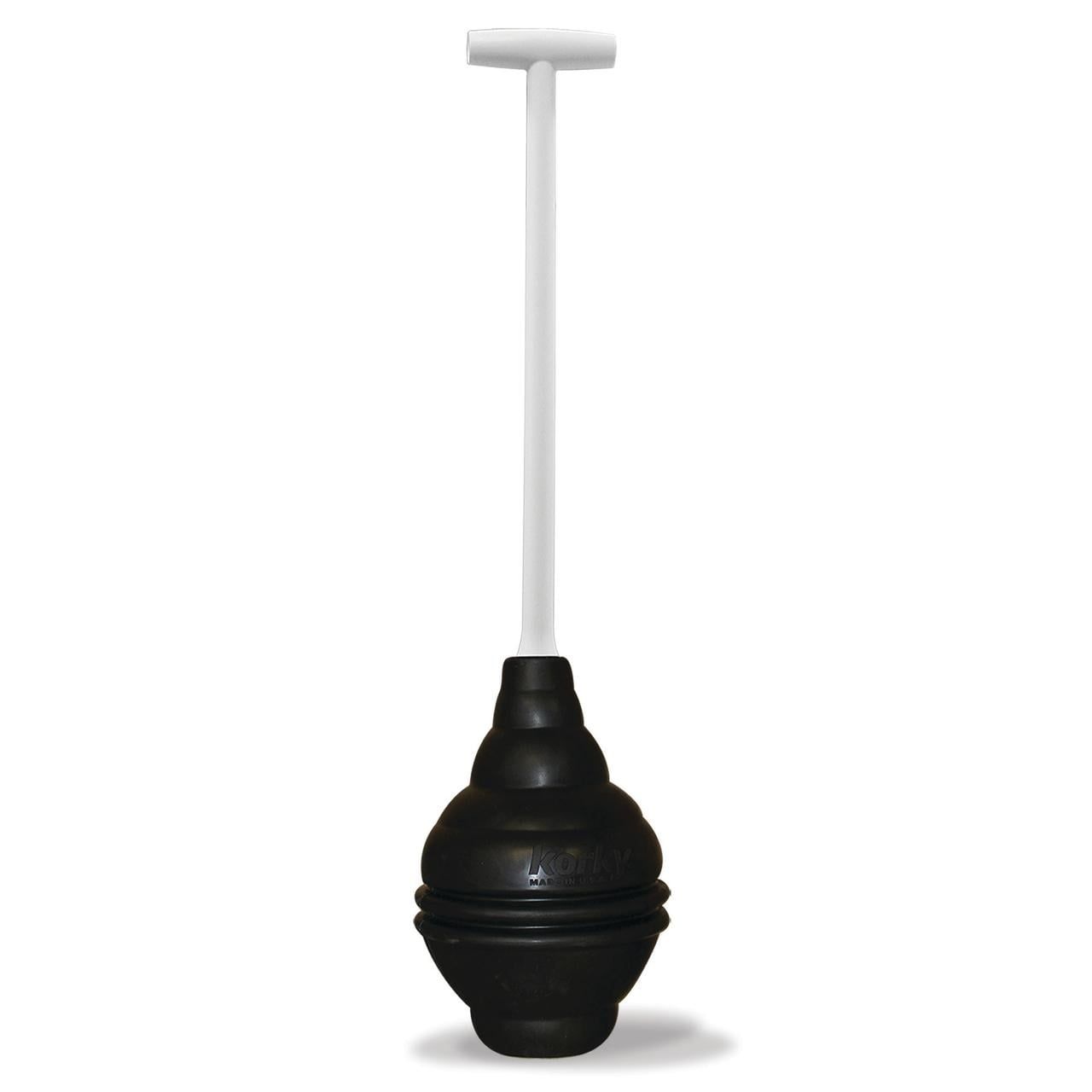 Beehive Black Rubber Heavy Duty Toilet Plunger