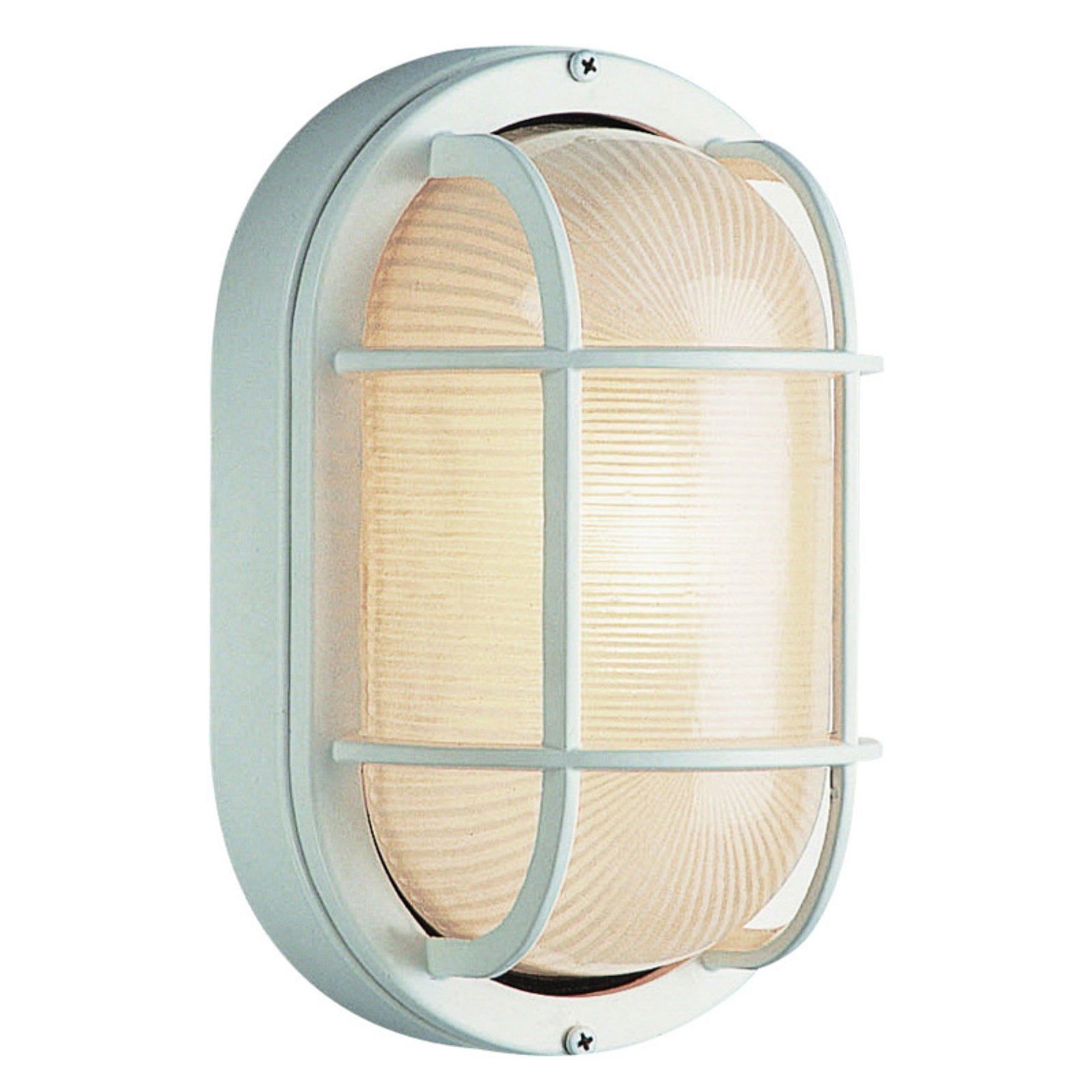 Aria White Frosted Glass Wall Mount Light Fixture