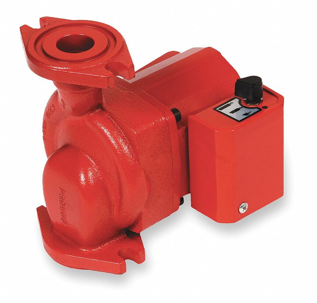 Bell & Gossett Red Cast Iron Multi-Speed Hydronic Circulating Pump