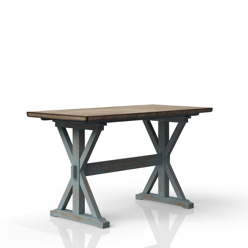 Summerville II Rustic Wood Counter Height Dining Table