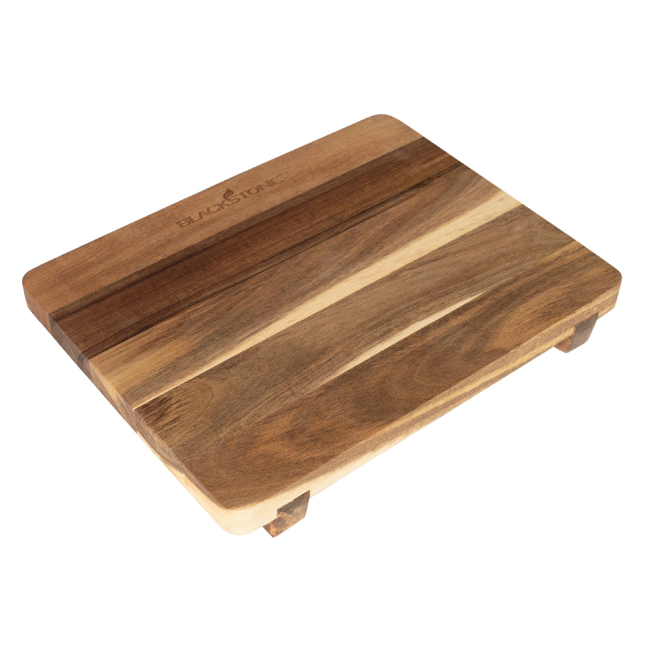 Acacia Wood Rectangular Cutting Board with Feet