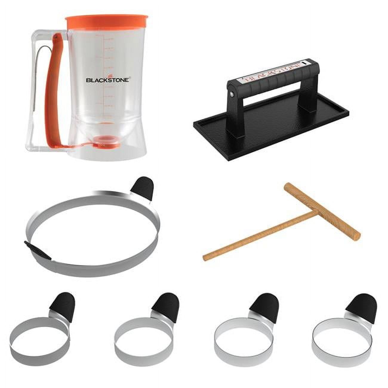 Blackstone 8-Piece Silver Stainless Steel Breakfast Kit