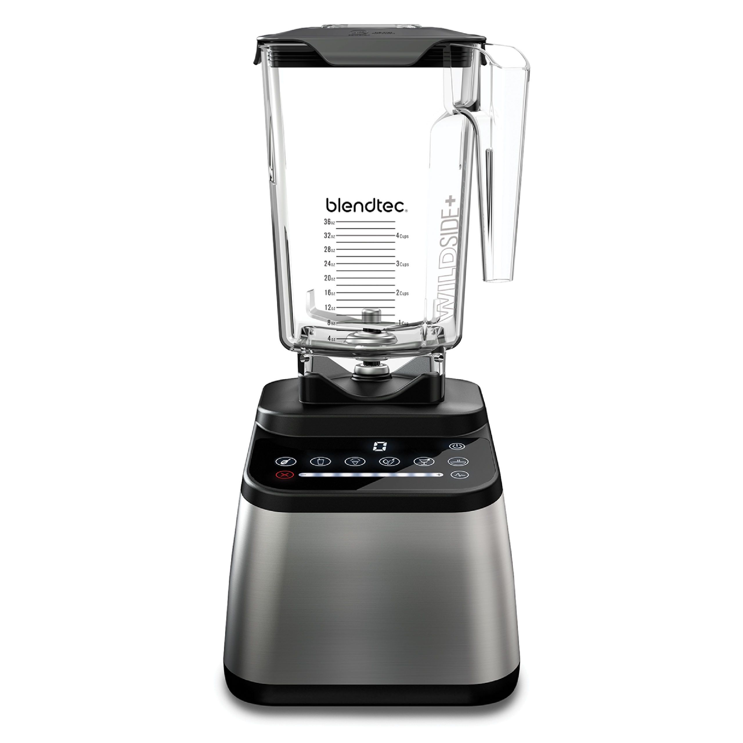 Blendtec 90 oz Stainless Steel Countertop Blender with WildSide+ Jar