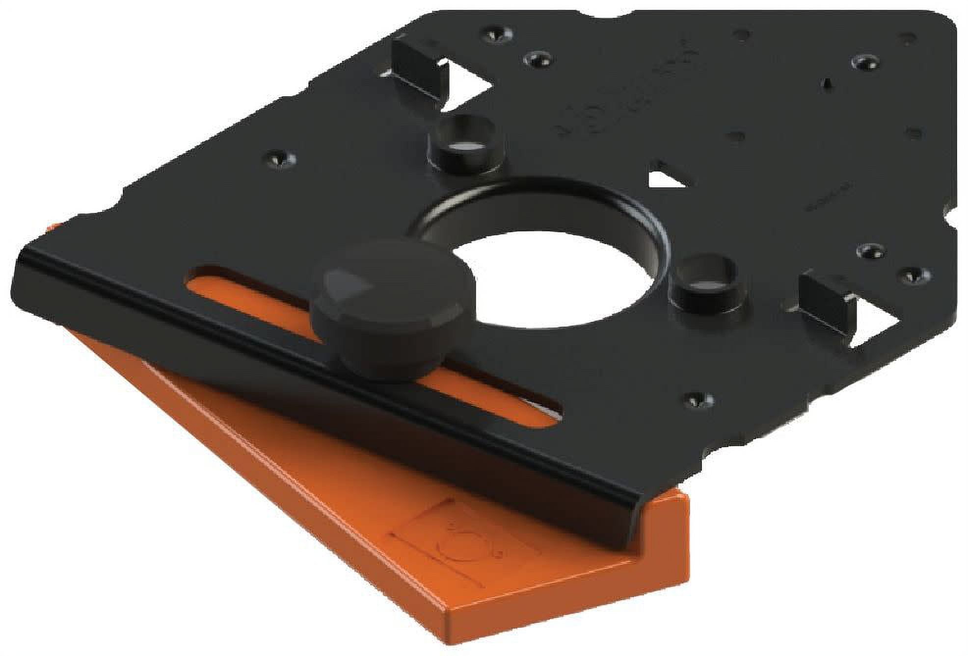 Blum Black and Orange Inserta Boring Template for Hinges