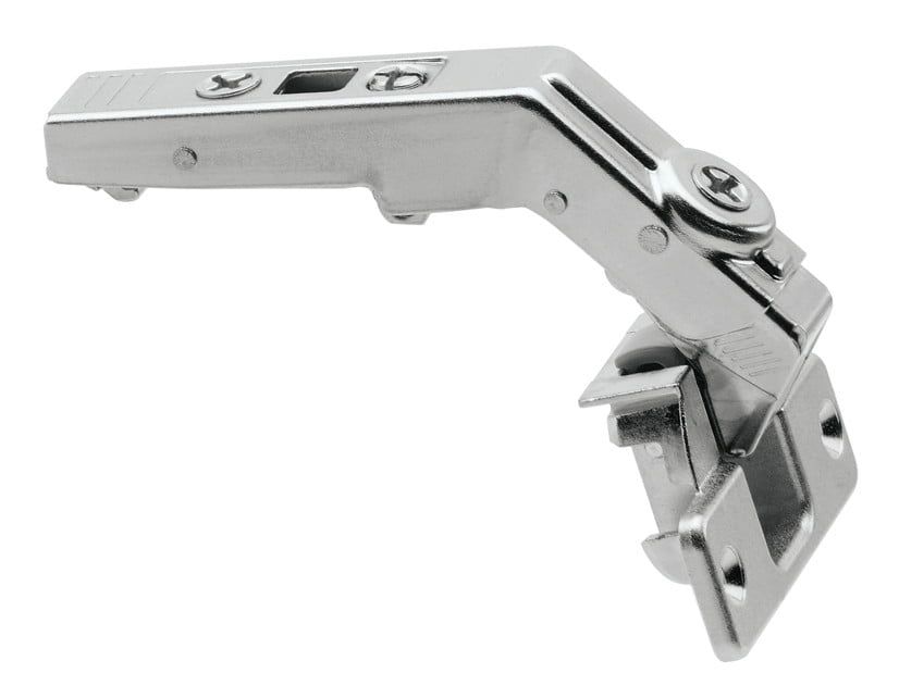 Nickel 60° Bi-Fold Self-Closing Cabinet Hinge