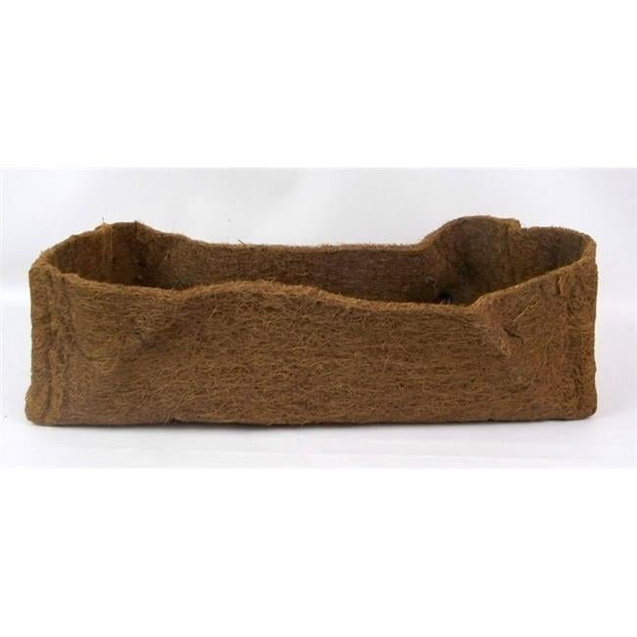 Natural Coconut Fiber Rectangular Replacement Liner, 24 Inches