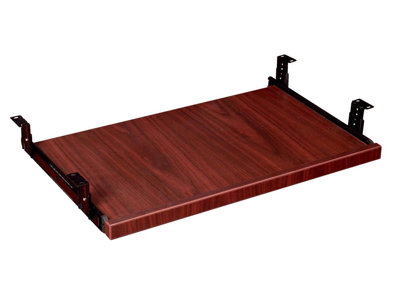 Mahogany Laminate Keyboard Tray with Smooth Glide