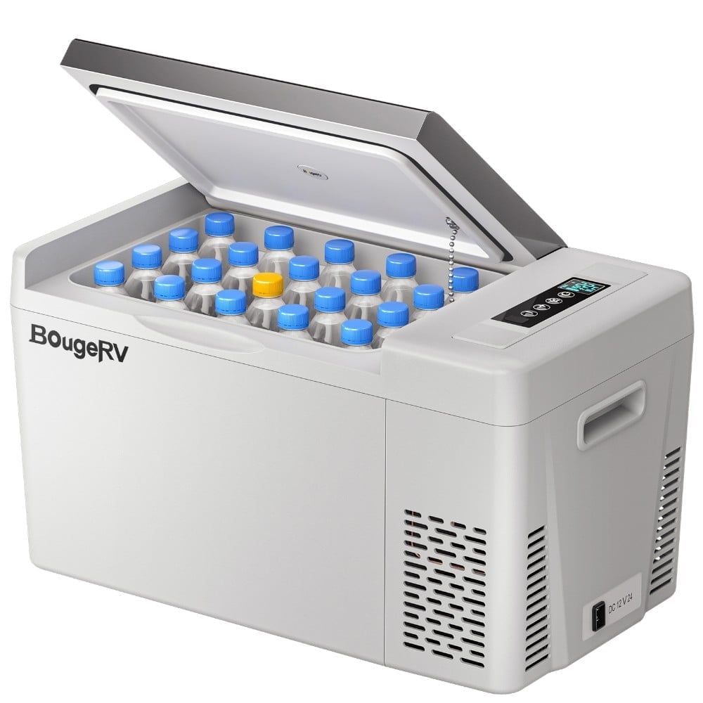 BougeRV 23 Quart Gray Electric Portable Cooler