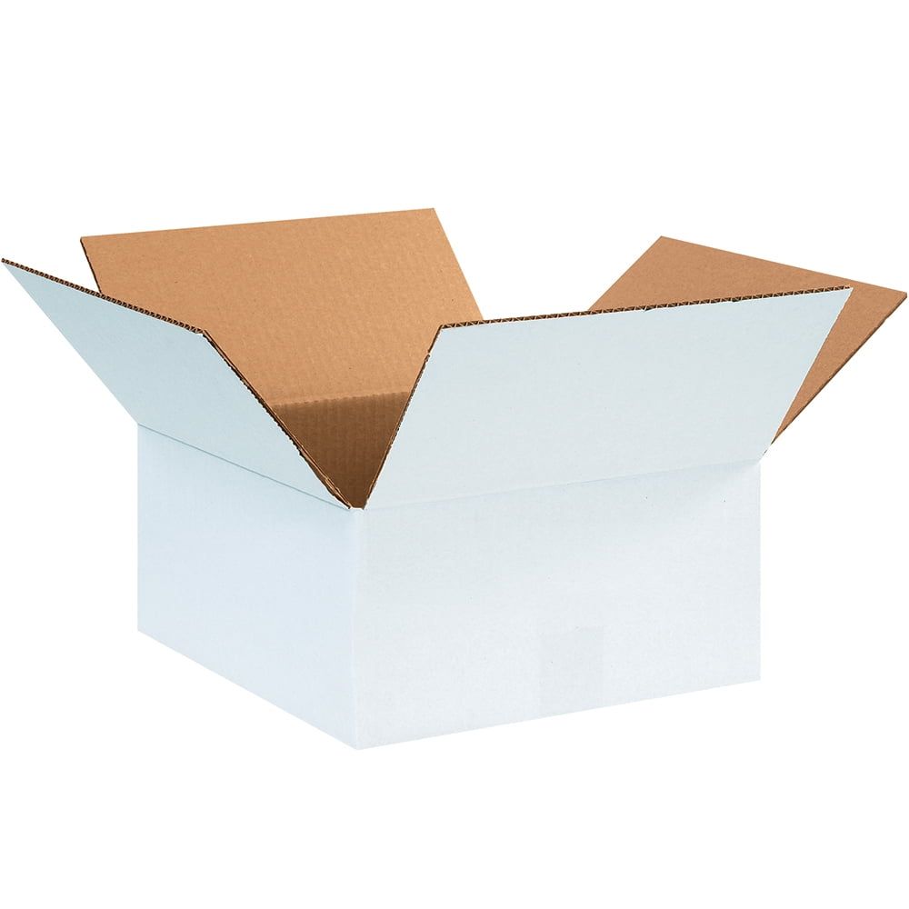 Small Brown Corrugated Cardboard Shipping Boxes, 25-Pack