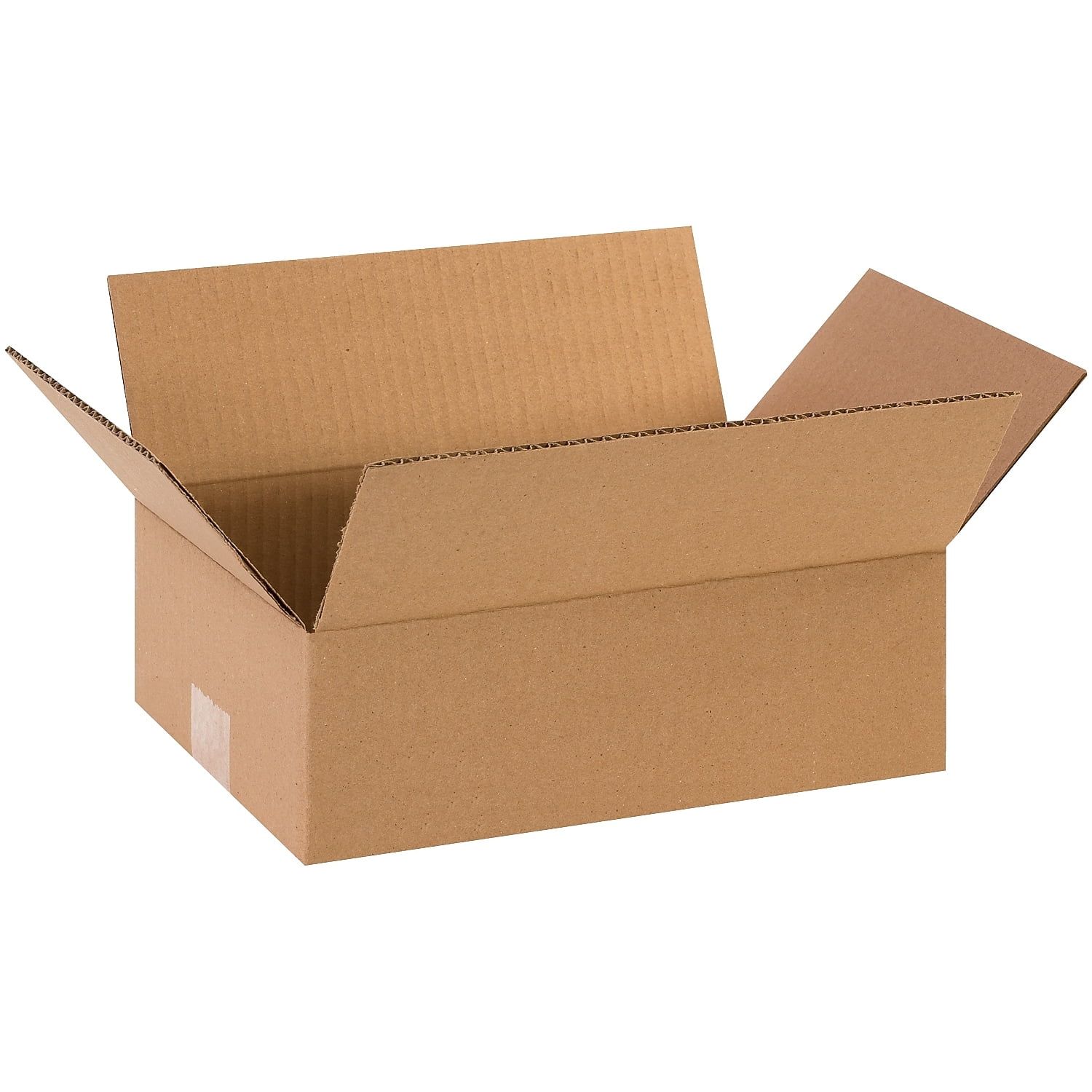 Eco-Friendly Kraft Corrugated Shipping Box 12"x8"x3" - Pack of 25