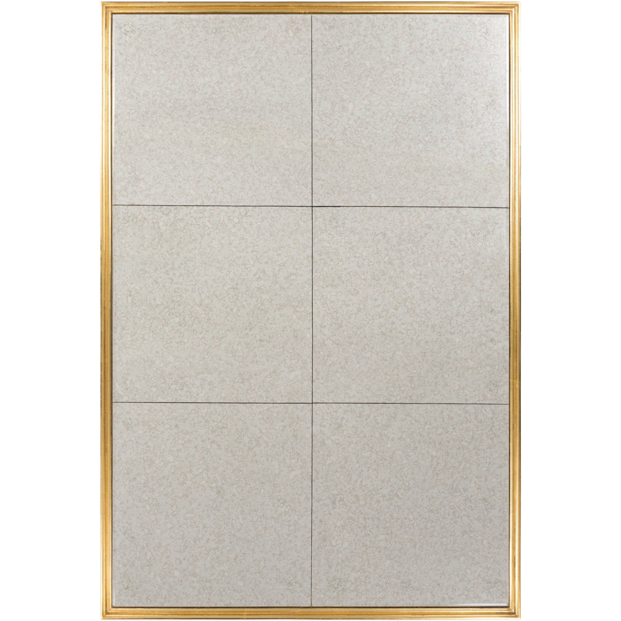 Brantley Gold Full-Length 60"x40" Oversized Rectangular Mirror