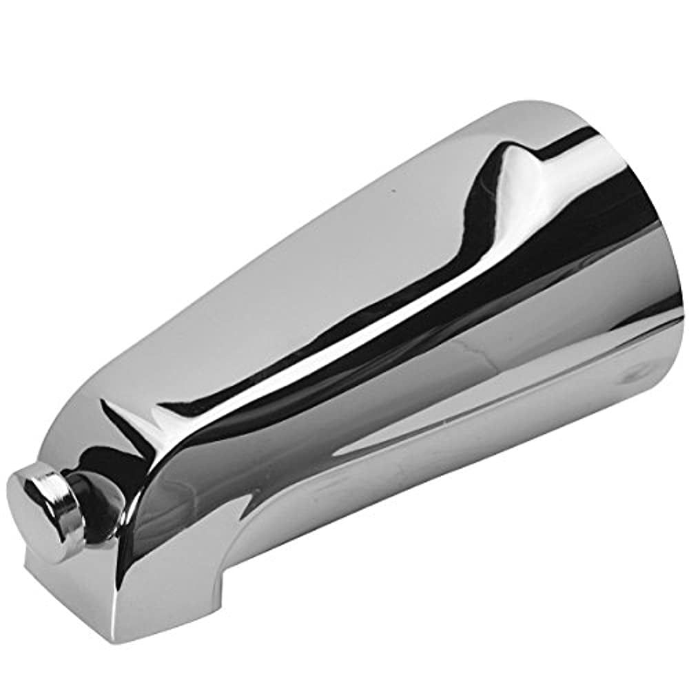 Chrome 5-1/8" Slip-On Diverter Tub Spout