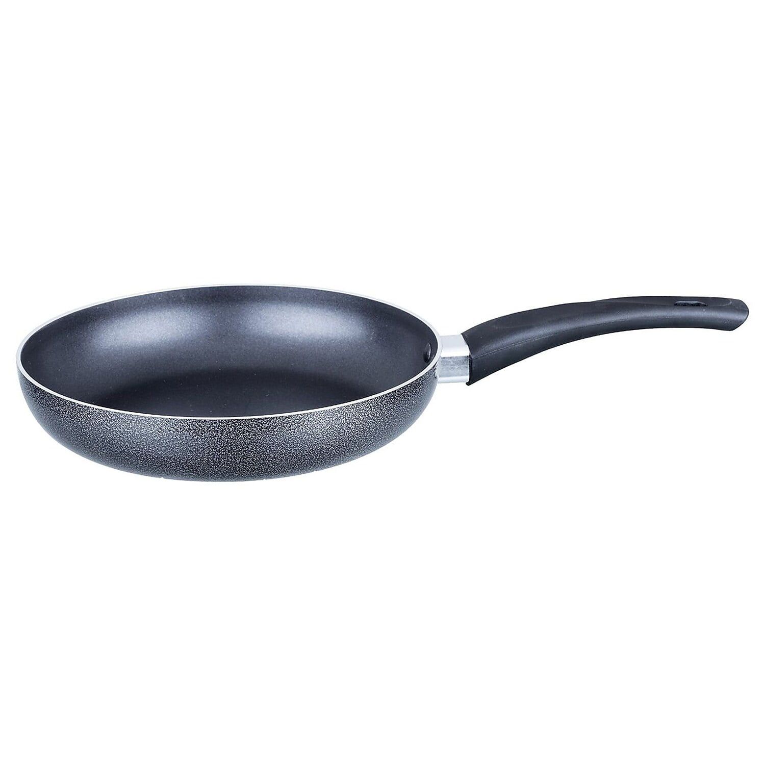 Gray 12" Non-Stick Aluminum Frying Pan with Bakelite Handle