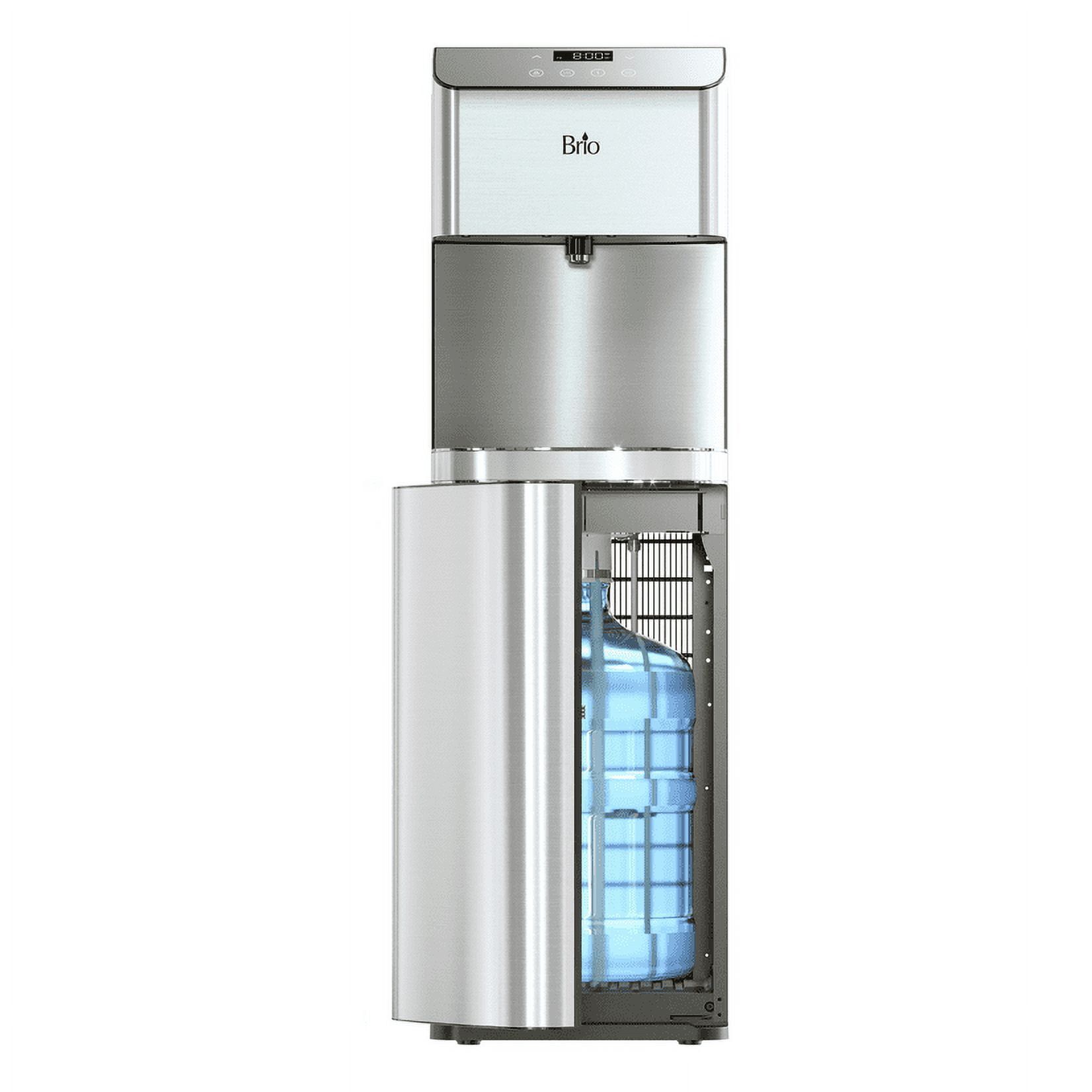 Brio Stainless Steel Bottom Load Tri-Temp Water Cooler